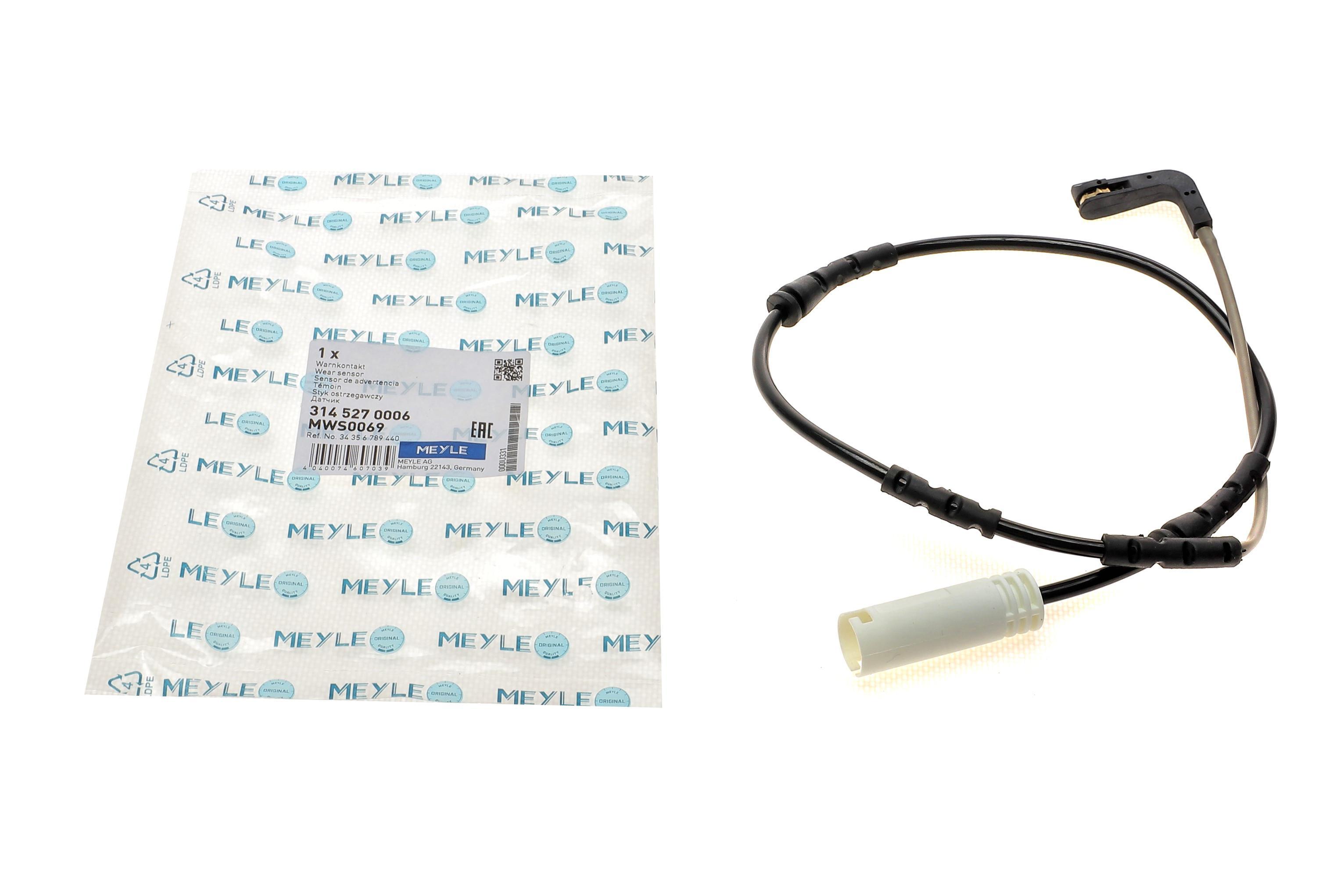 Датчик зносу гальмівних колодок (передніх) BMW 1 (E81/E82/E87)/E88)/3(E90/E91/E92/E93) 04-13 (690mm)