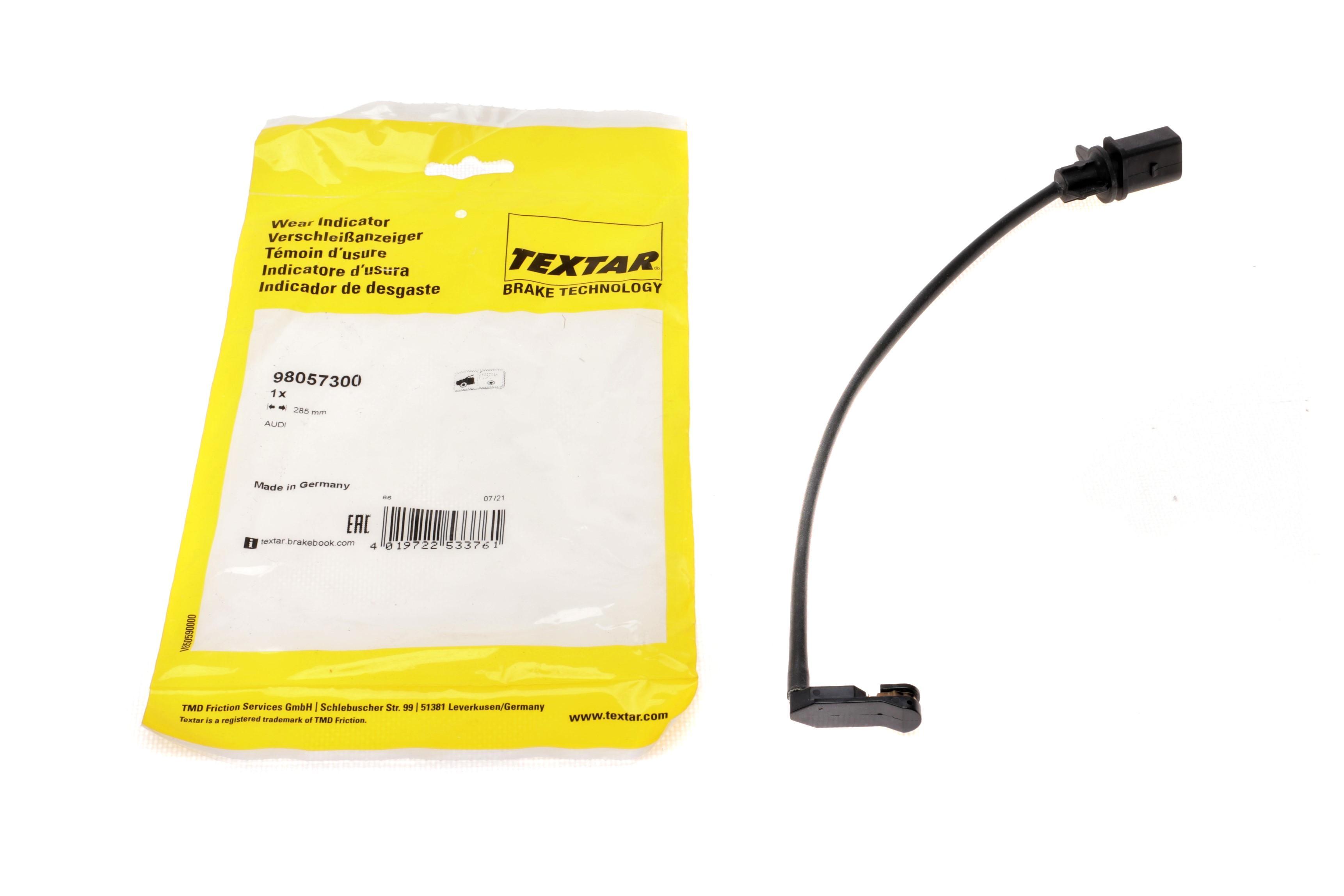 Датчик зносу гальмівних колодок (передніх) Audi A4/A5/Q5 15- (L=285mm)