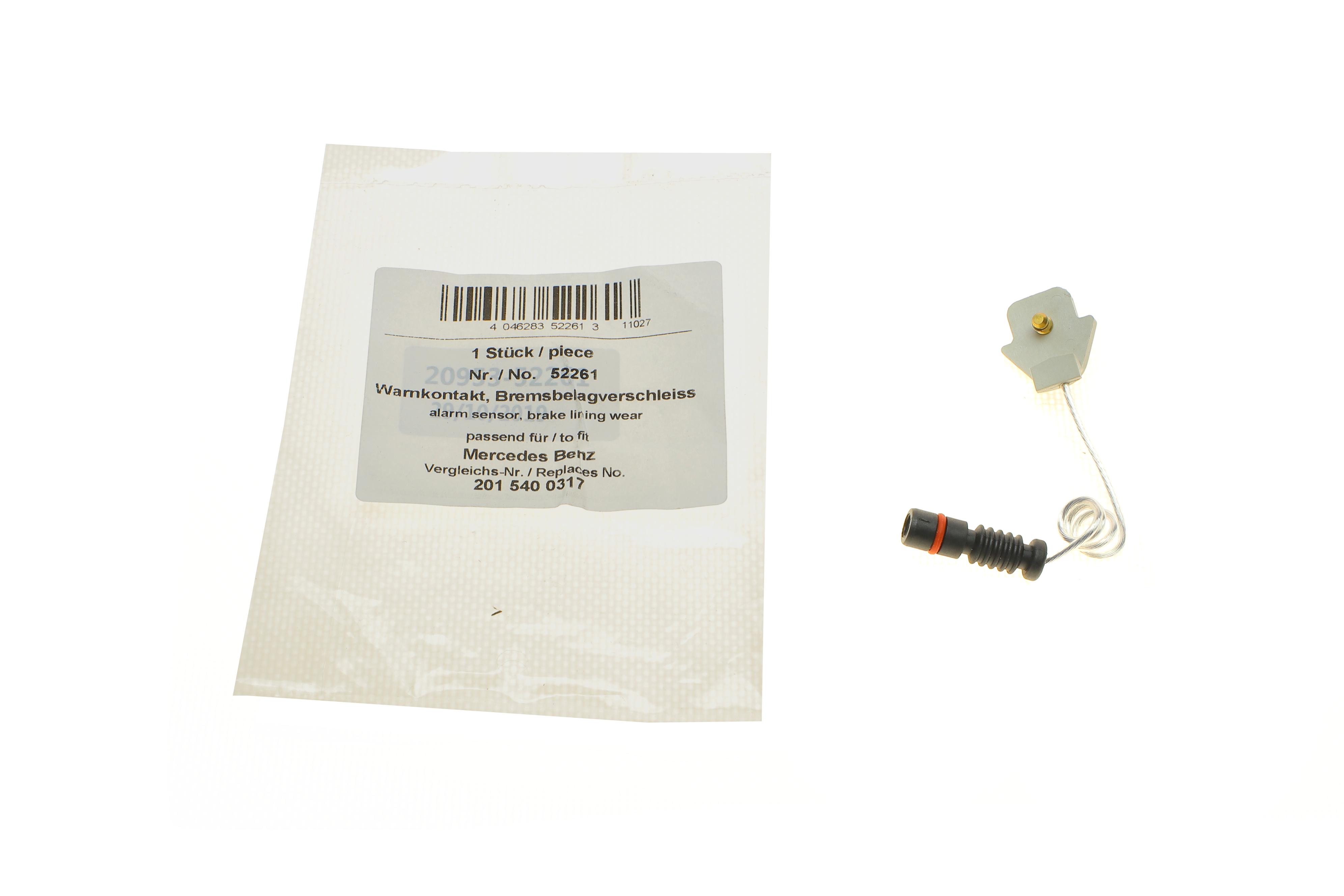 Датчик зносу гальмівних колодок MB (W124/W201) 82-98