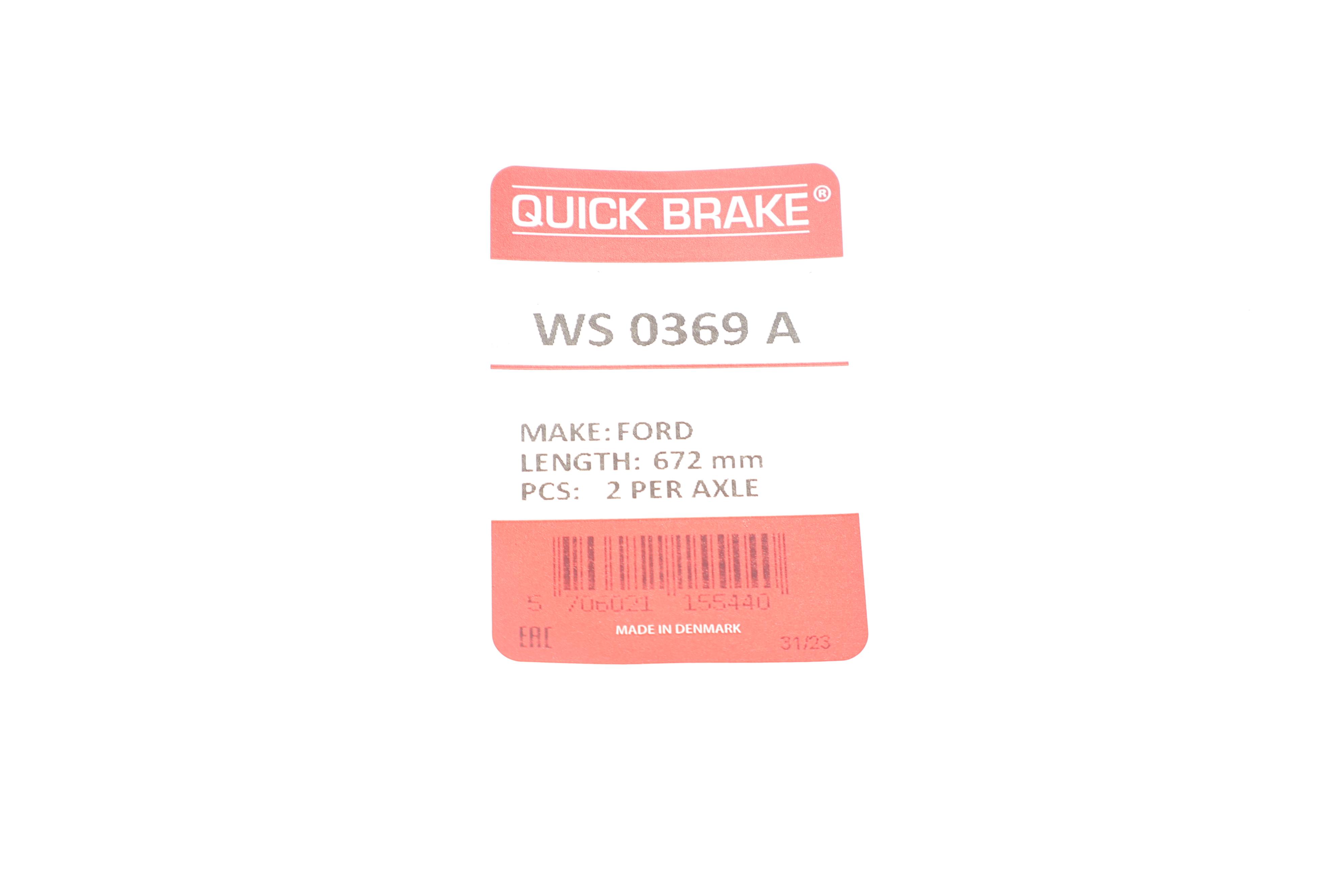 Датчик зносу гальмівних колодок (задніх) Ford Transit 2.2TDCi 13- (к-кт 2шт)