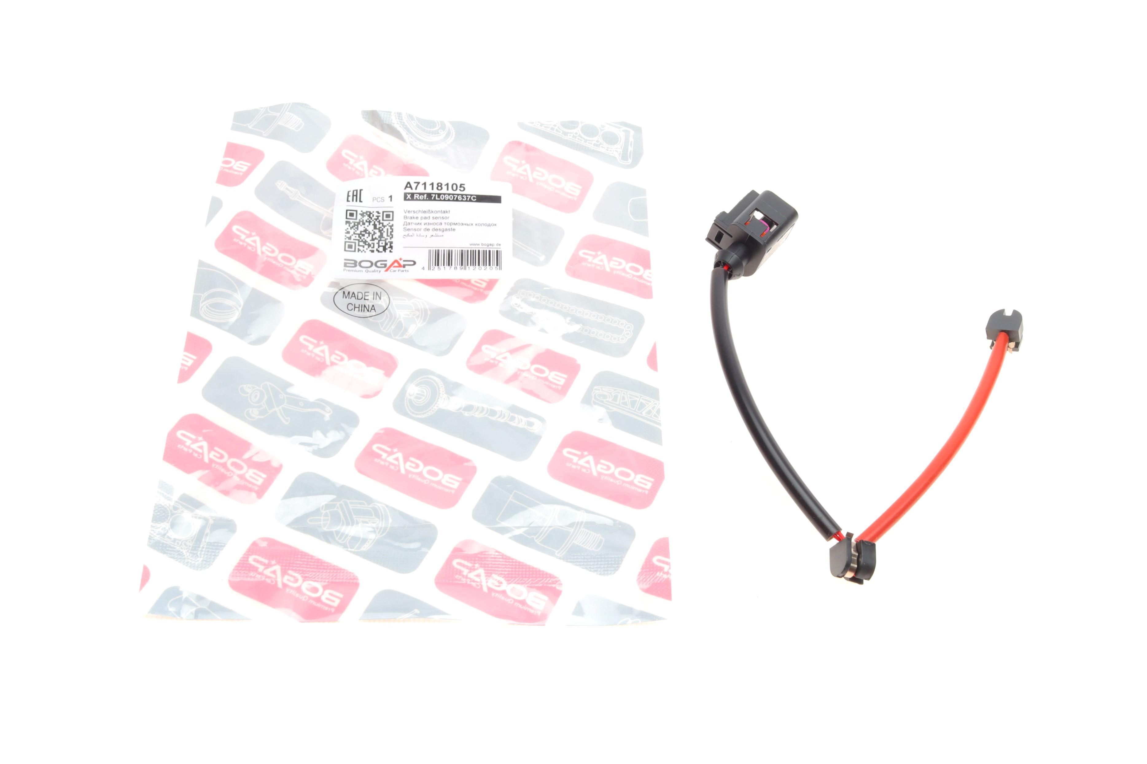 Датчик зносу гальмівних колодок (задніх) VW Touareg 02-10/ Audi Q7 06-15