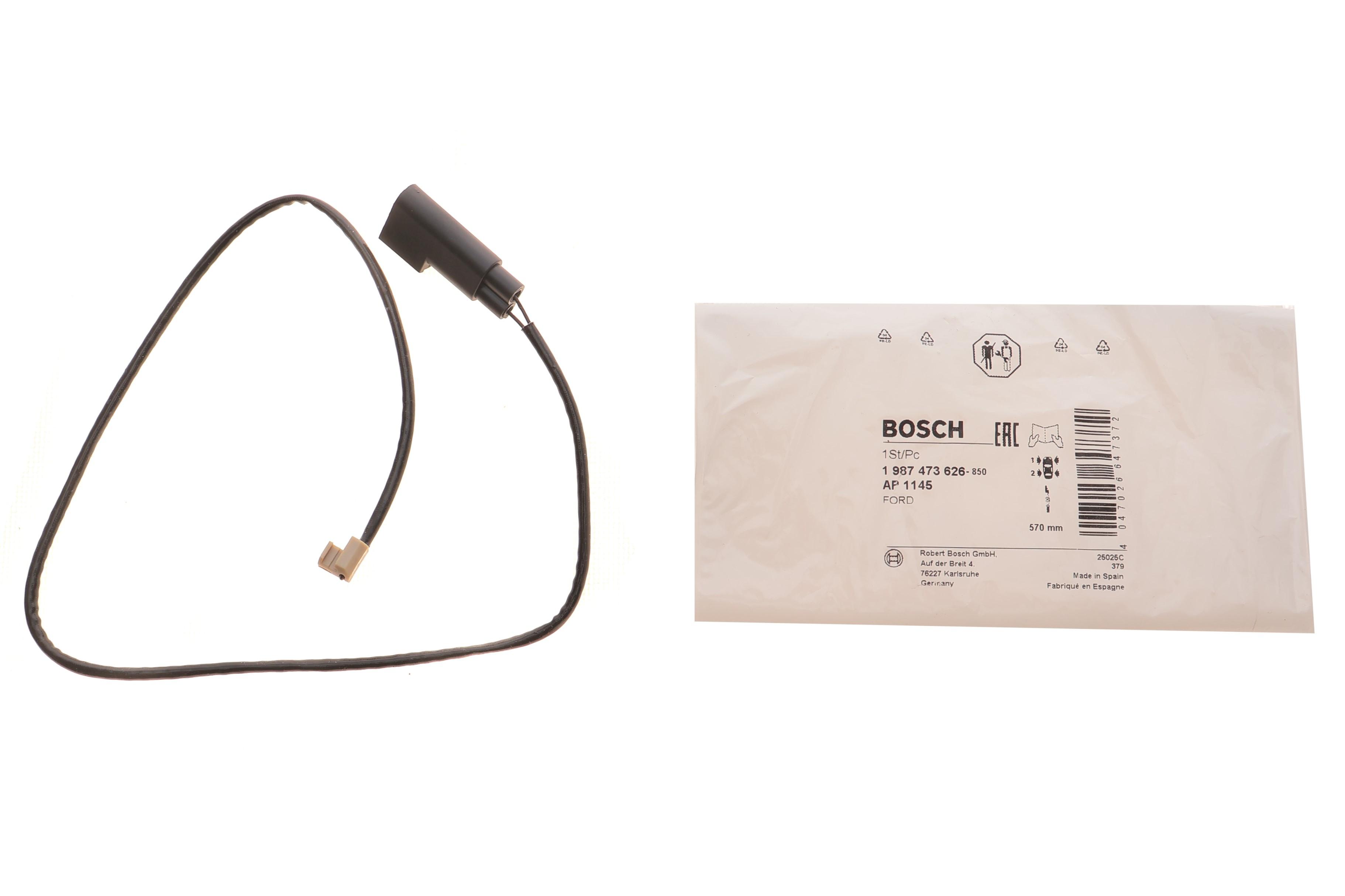 Датчик зносу гальмівних колодок (задніх) Ford Transit 06-14 (L=570mm)