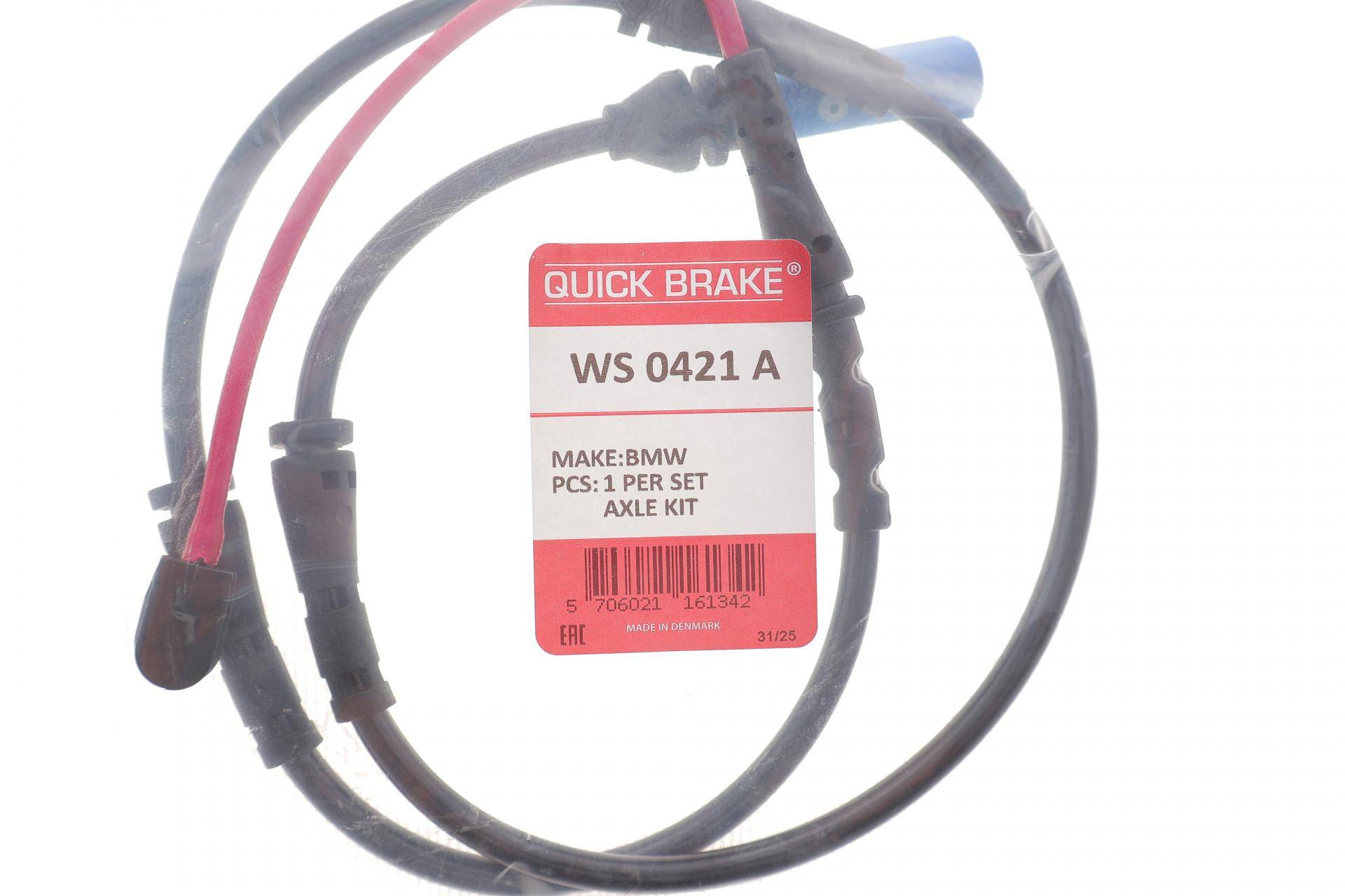 Датчик зносу гальмівних колодок (задніх) BMW 5 (G31)/6 (G32) GT 17- (L=865mm)