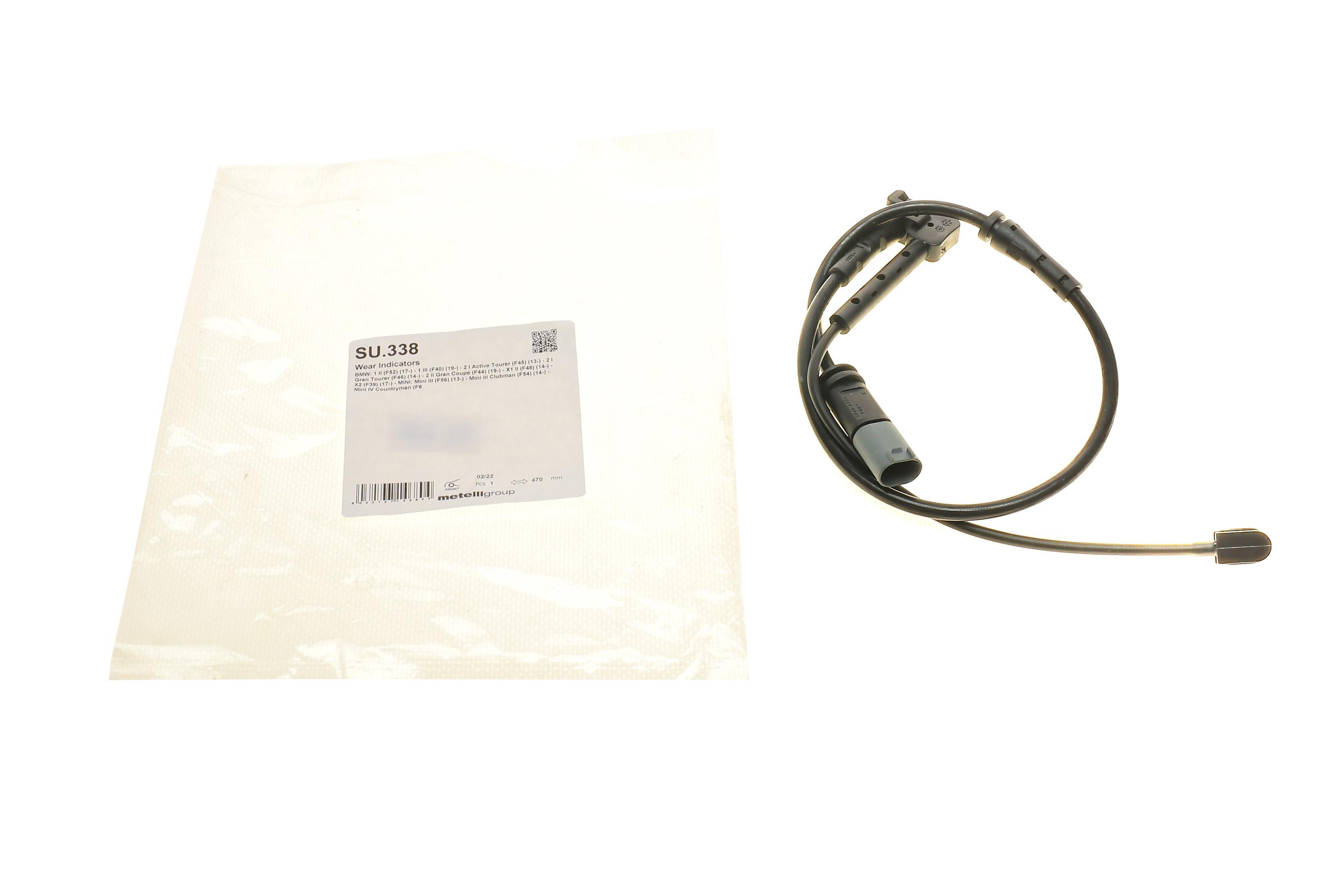 Датчик зносу гальмівних колодок (передніх) BMW X1 (F48)/X2 (F39) /Mini Cooper 13- (L=470mm+L2=250mm)