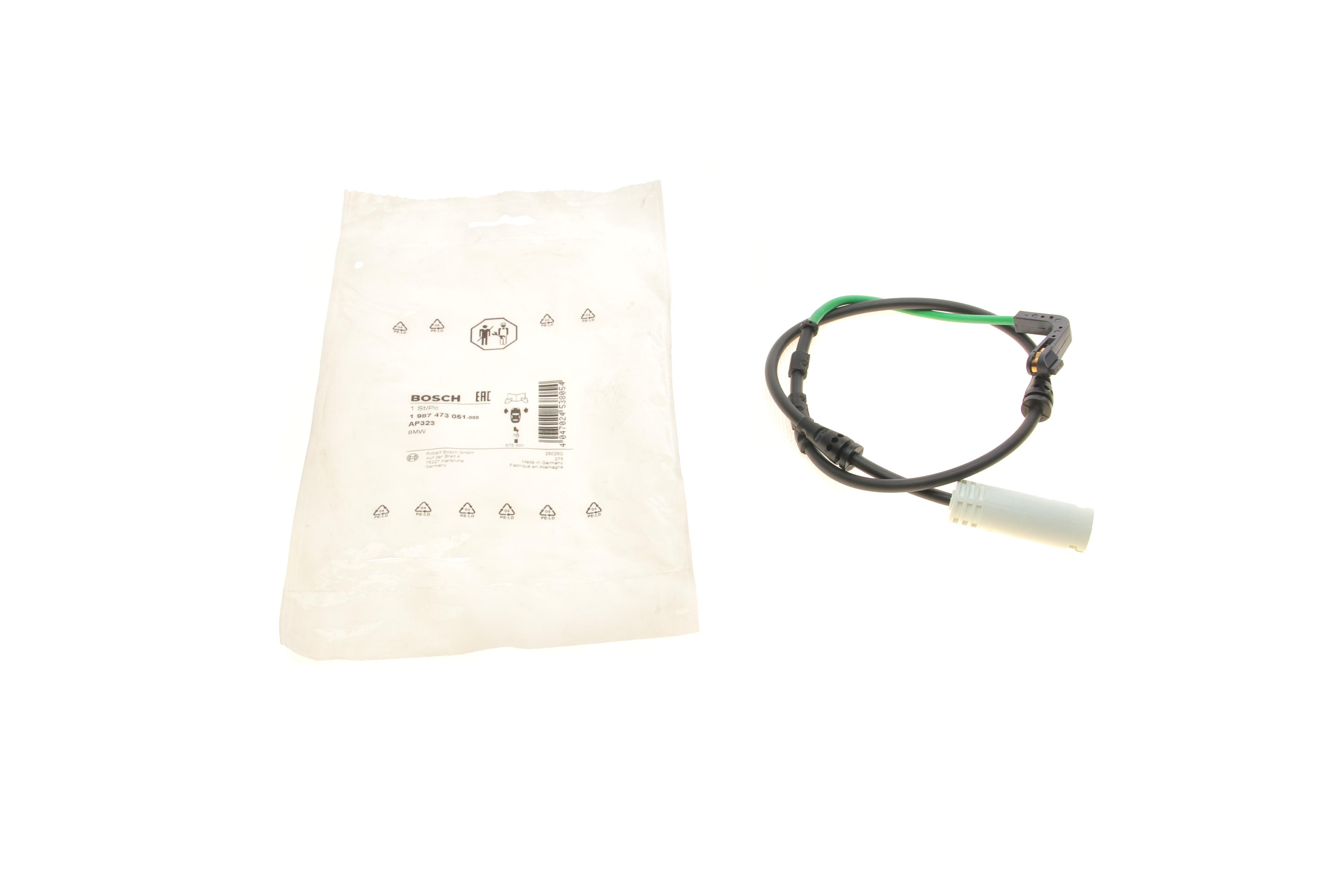 Датчик зносу гальмівних колодок (передніх) BMW 3 (E90/E92/E93) 07-13 (L=675mm)