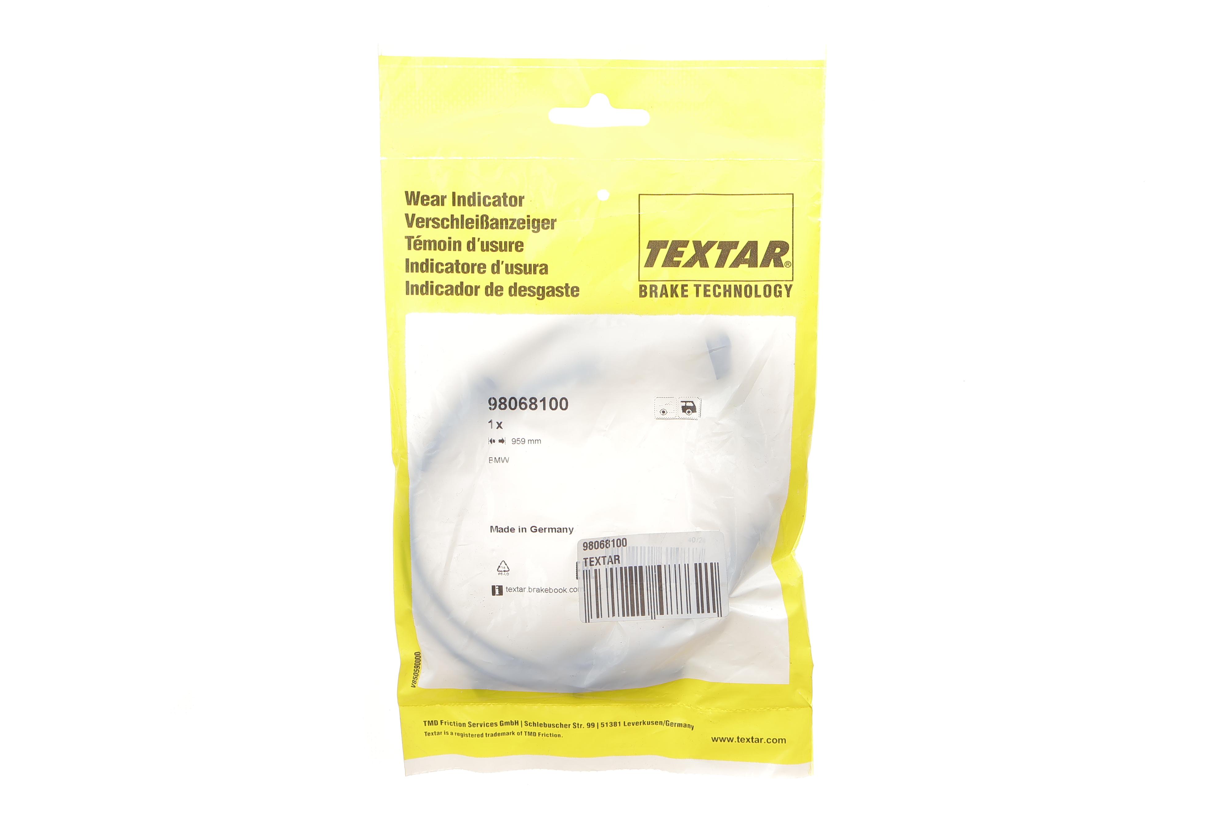 Датчик зносу гальмівних колодок (задніх) BMW 7 (G70) 22- (L=950mm)