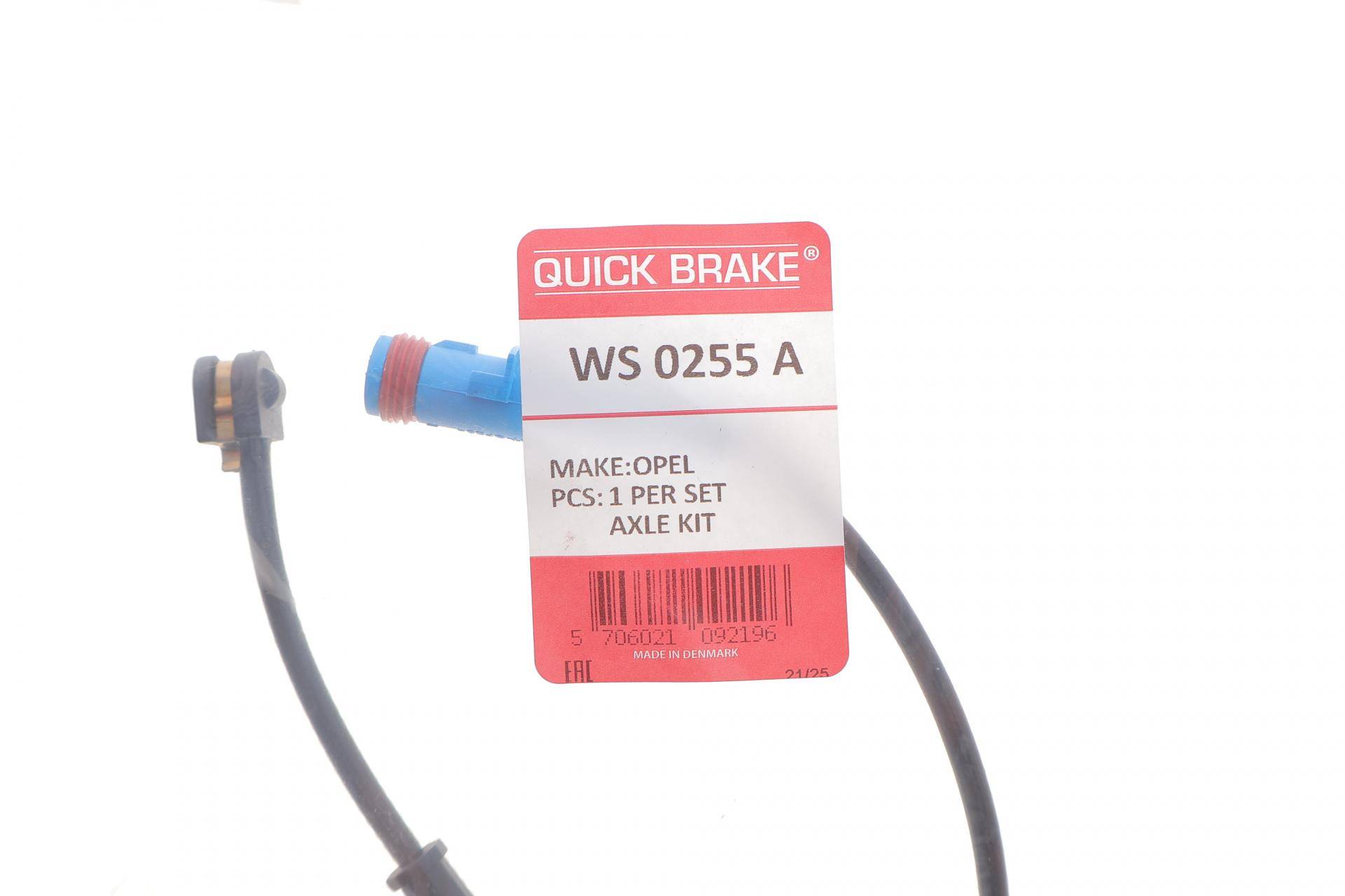 Датчик зносу гальмівних колодок (передніх) Opel Vectra C/Astra H 02- (L=300mm)