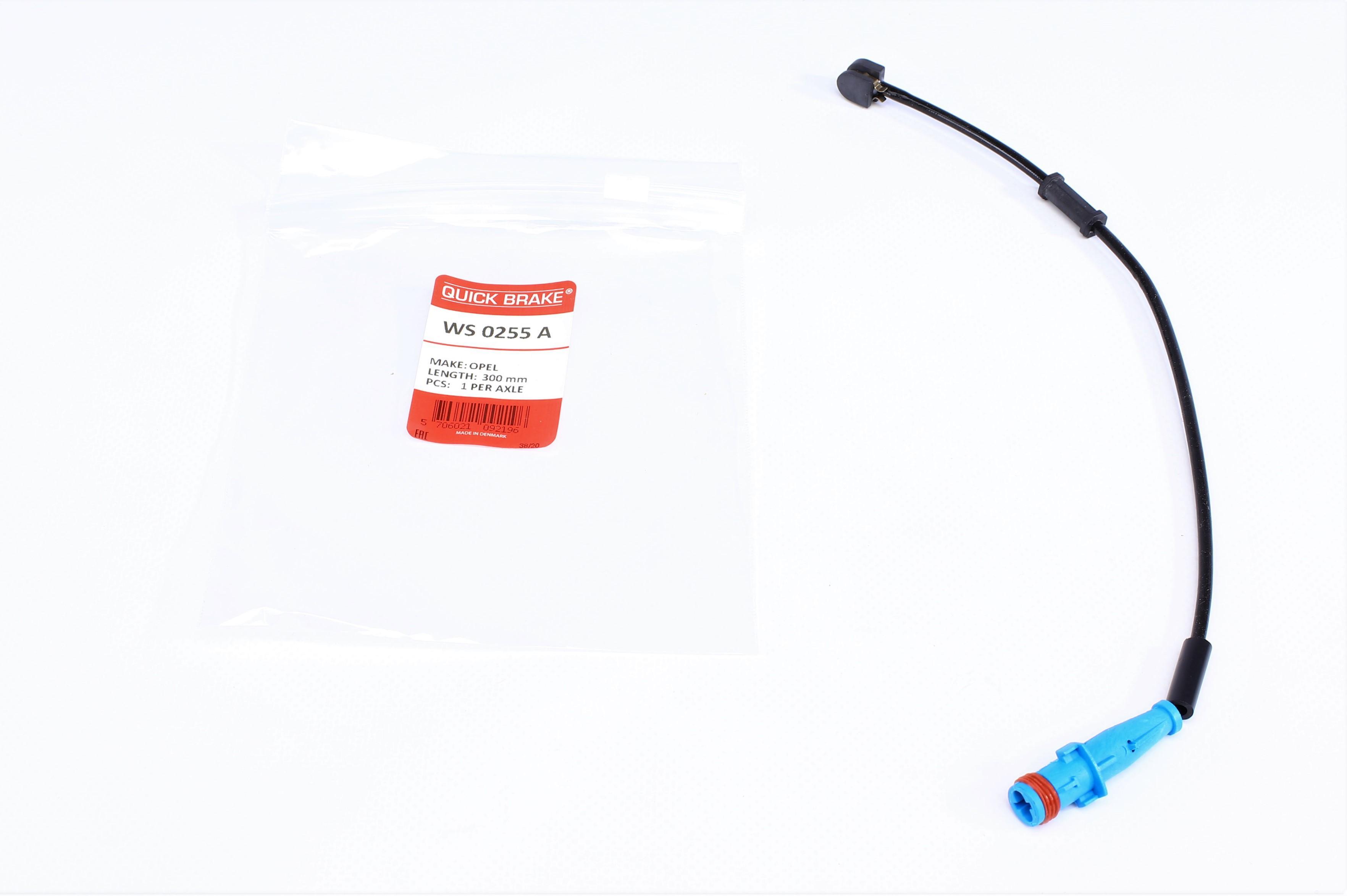 Датчик зносу гальмівних колодок (передніх) Opel Vectra C/Astra H 02- (L=300mm)