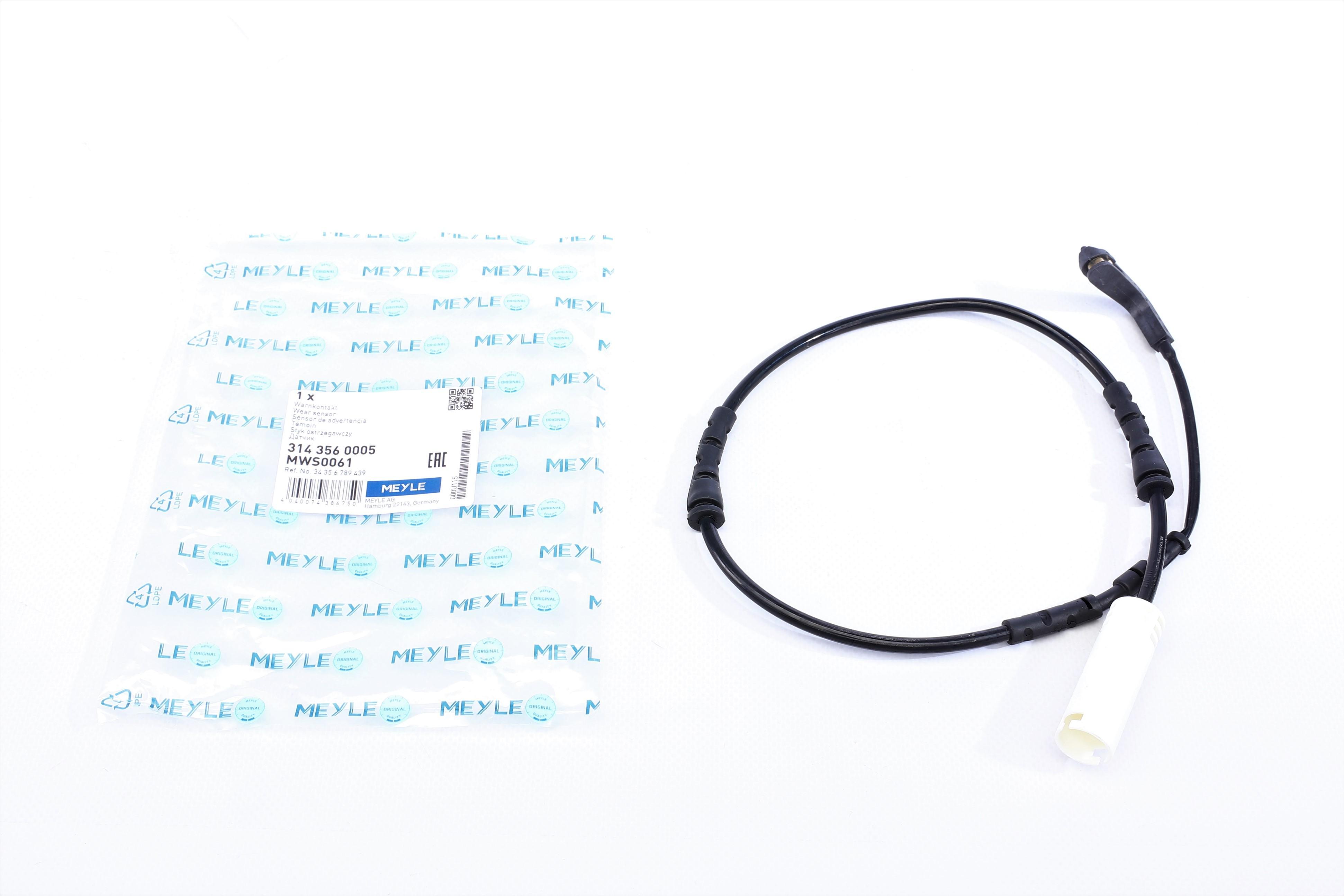 Датчик зносу гальмівних колодок (передніх) BMW 1 (E81/E82/E88)/3 (E90/E91) 04-13 (635mm)