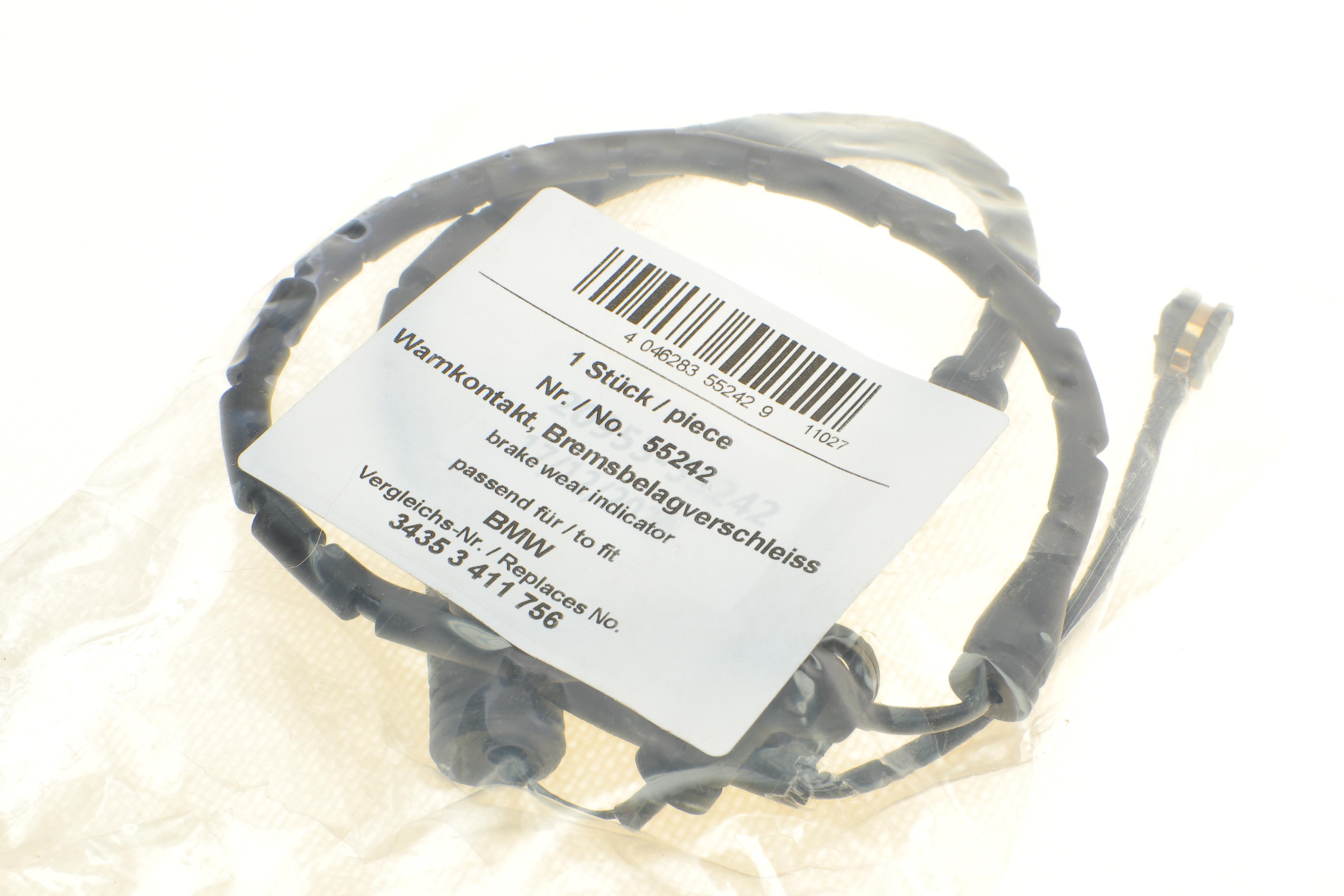 Датчик зносу гальмівних колодок (передніх) BMW X3 (E83) 03-08 (L=740mm)