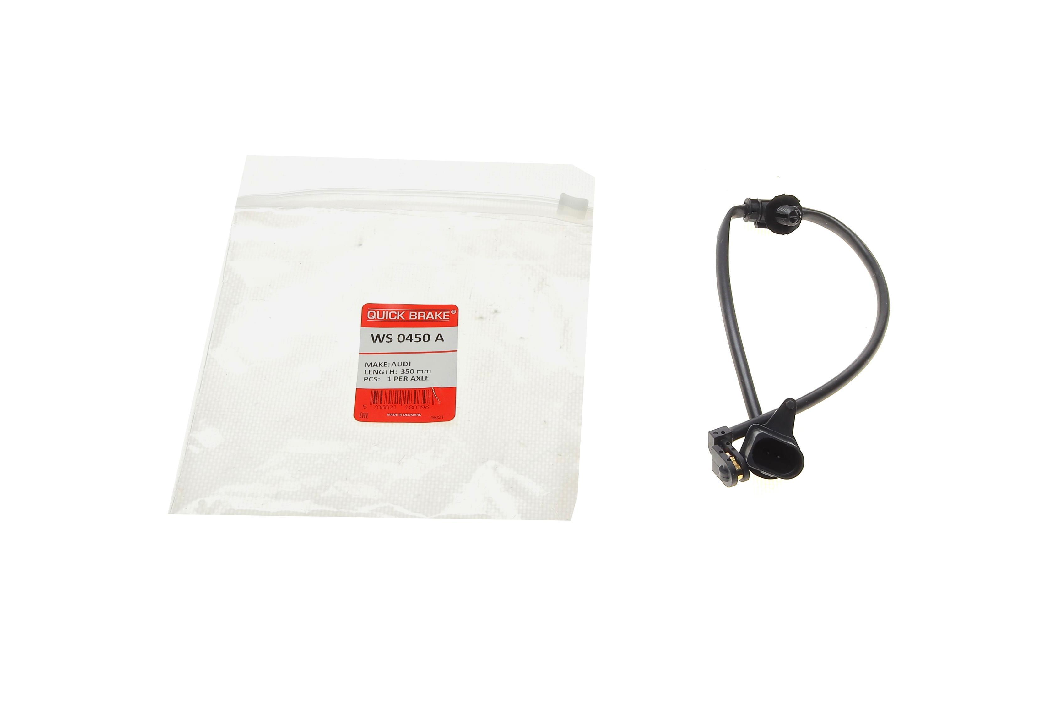 Датчик зносу гальмівних колодок (задніх) Audi A6/A7/E-tron/Q5 16- (L=350mm)