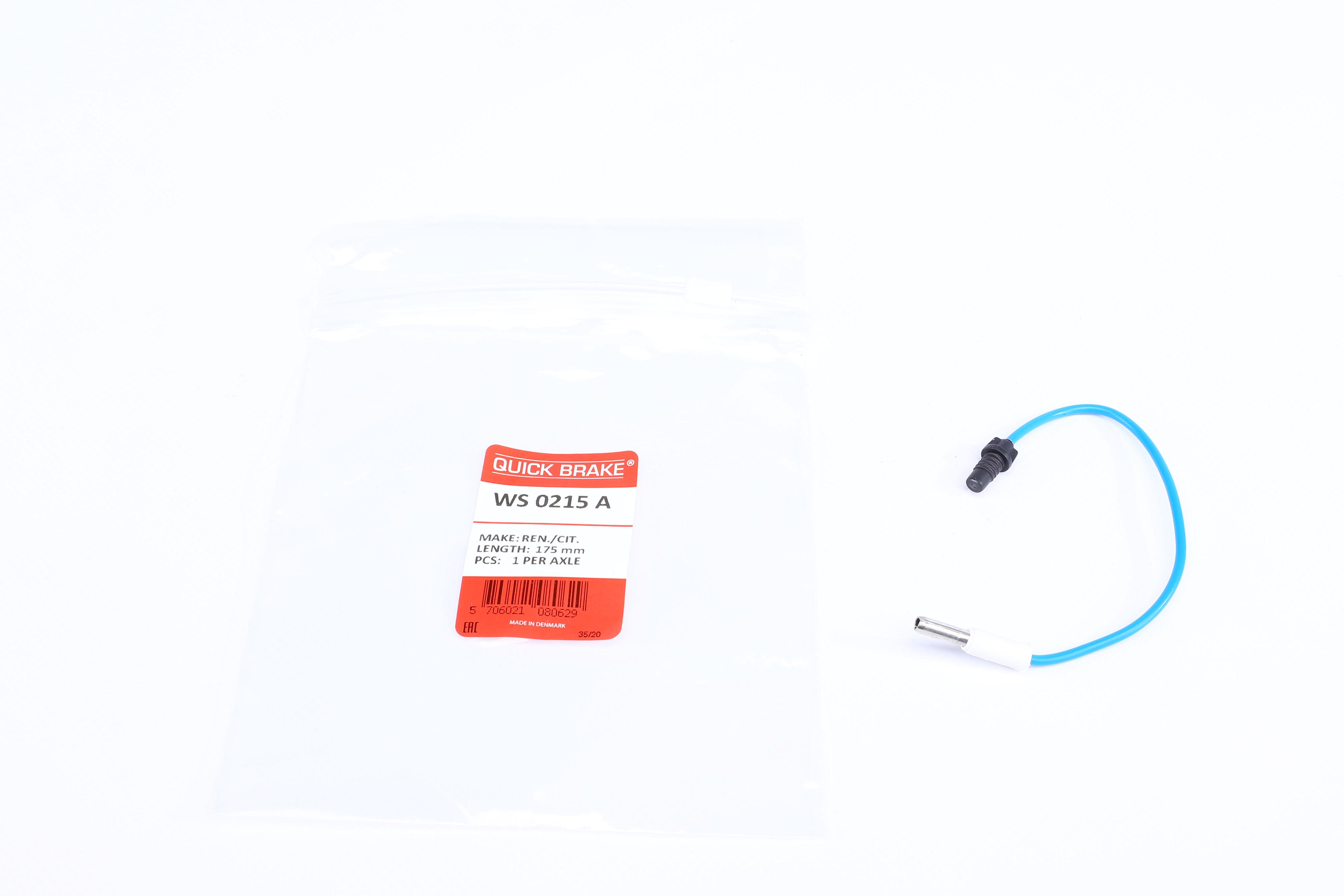 Датчик зносу гальмівних колодок (передніх) Renault Kangoo 97- (L=175mm)