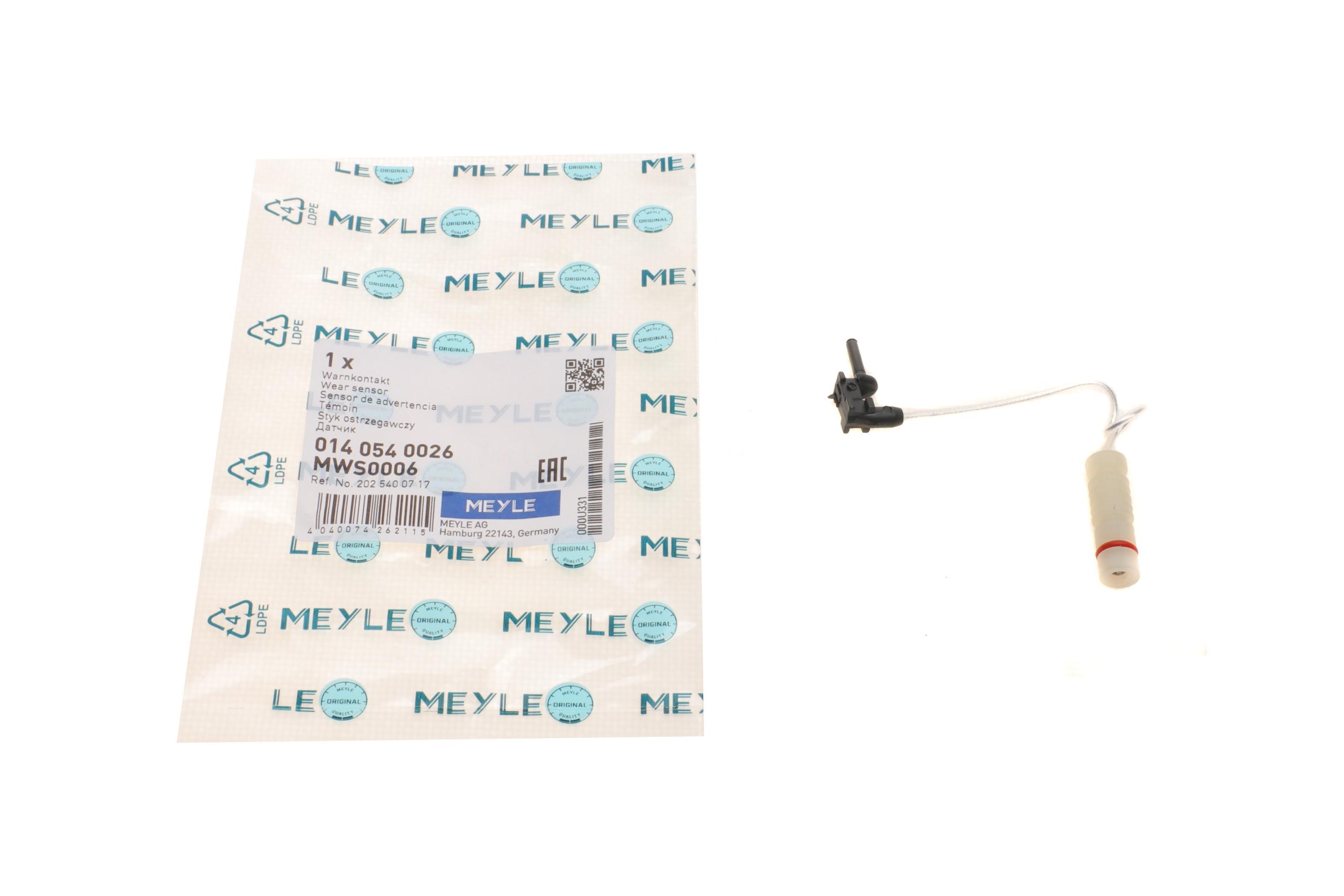 Датчик зносу гальмівних колодок MB M-class (W163) 98-05