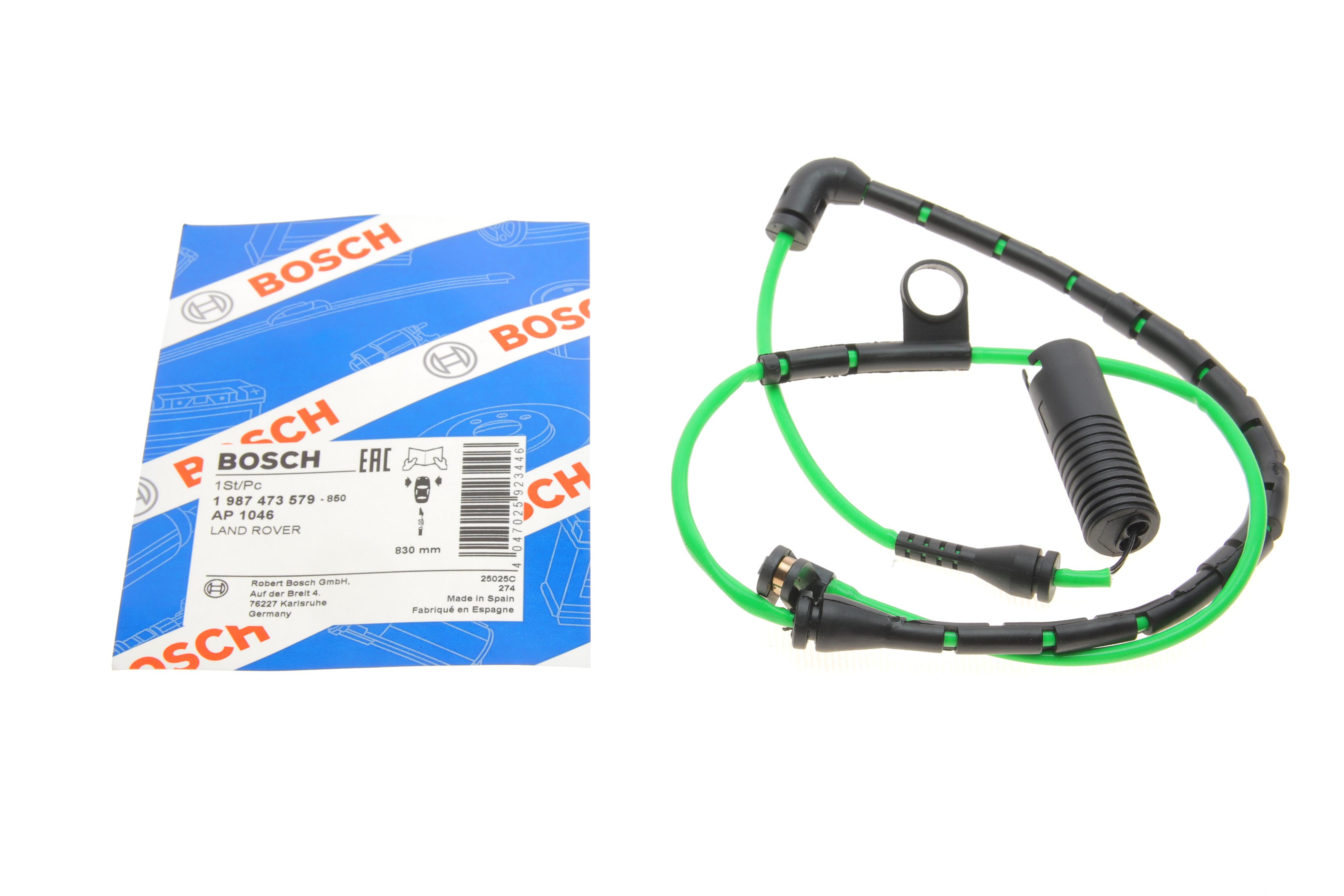 Датчик зносу гальмівних колодок (передніх) Land Rover Range Rover III 09-12 (L=830mm)