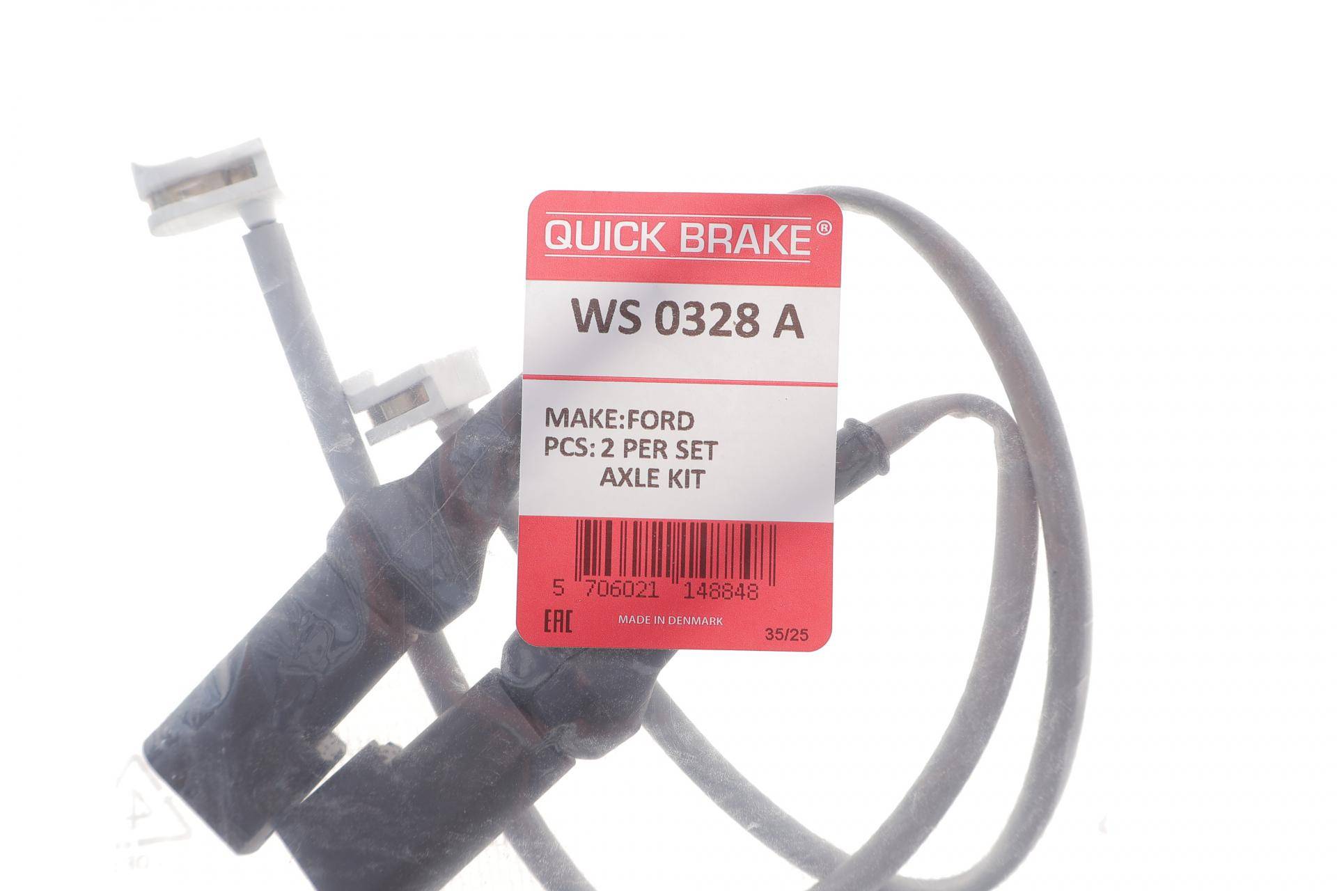 Датчик зносу гальмівних колодок (передніх) Ford Transit 2.0/2.2TDCi 2012- (L=310mm) К-кт 2 шт.