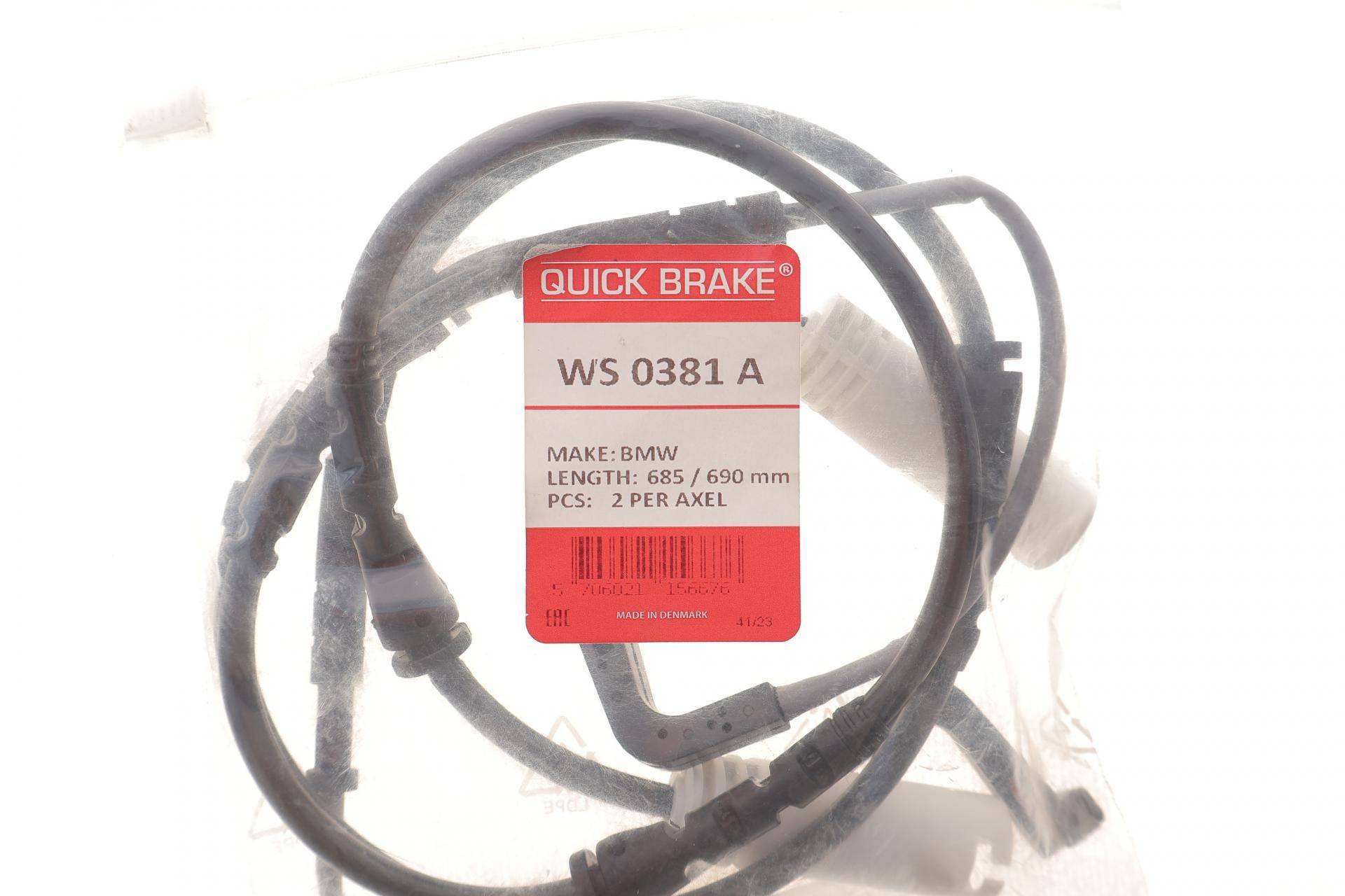 Датчик зносу гальмівних колодок (передніх) BMW 3 (E90/E92/E93) 07-13 (К-кт 2 шт.)