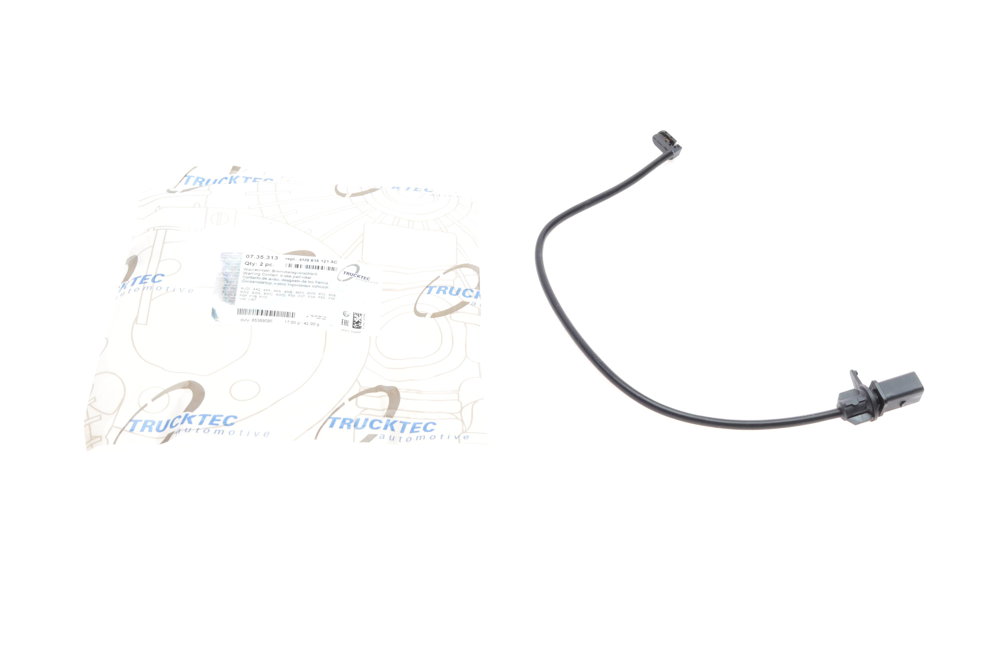 Датчик зносу гальмівних колодок (передніх) Audi Q7/Q8/VW Touareg 2.0-4.0 15-