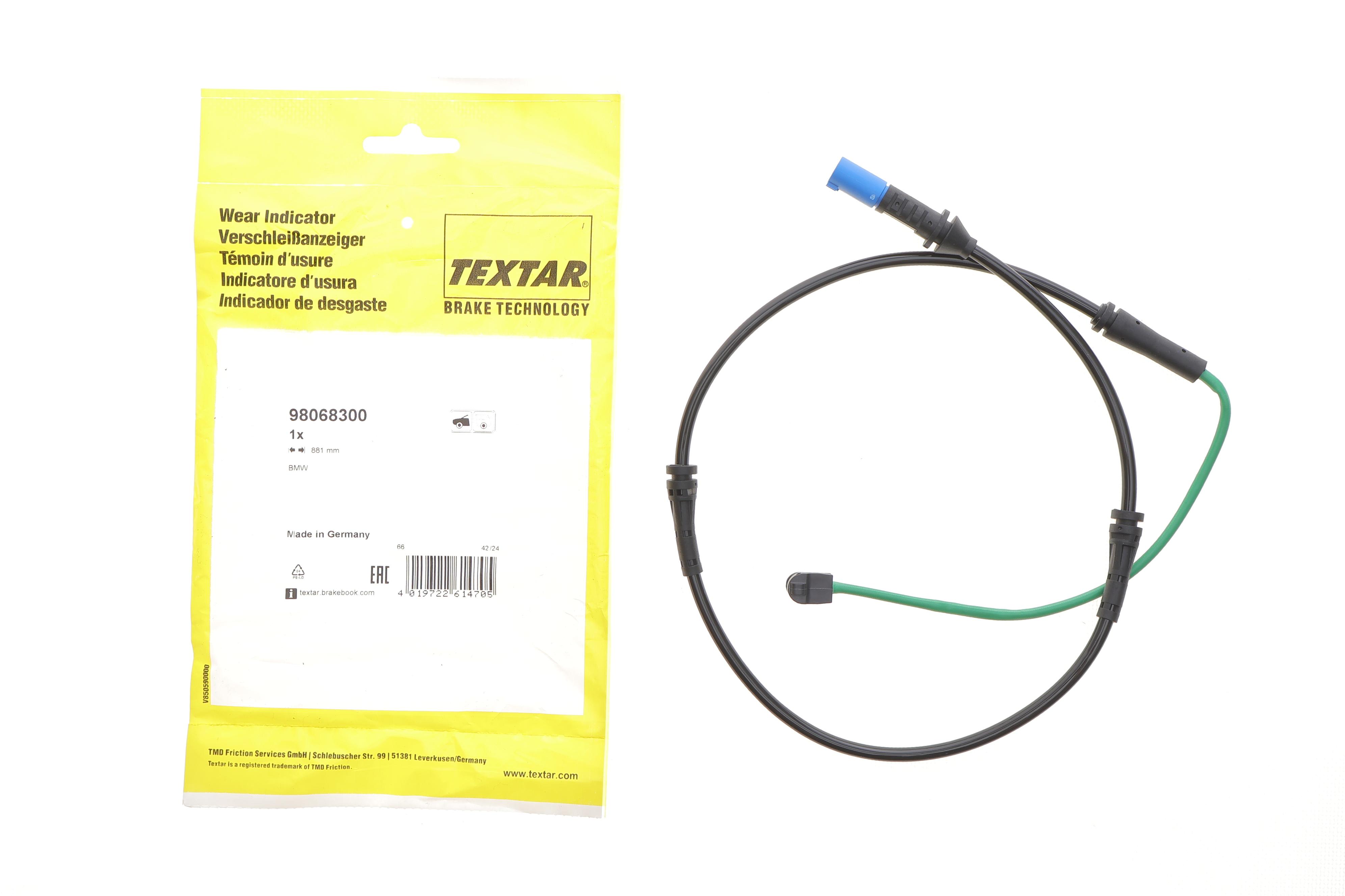 Датчик зносу гальмівних колодок (передніх) BMW iX (I20) 21-