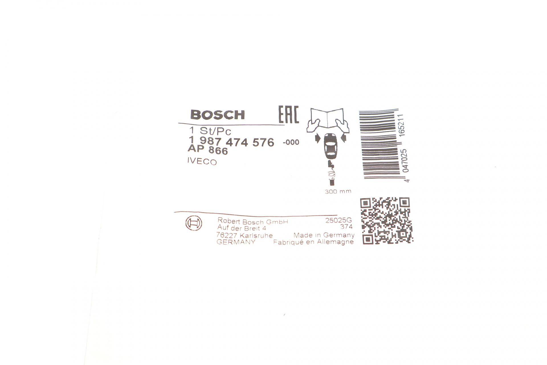 Датчик зносу гальмівних колодок (задніх) Iveco Daily III/IV 99-11 (L=300mm)