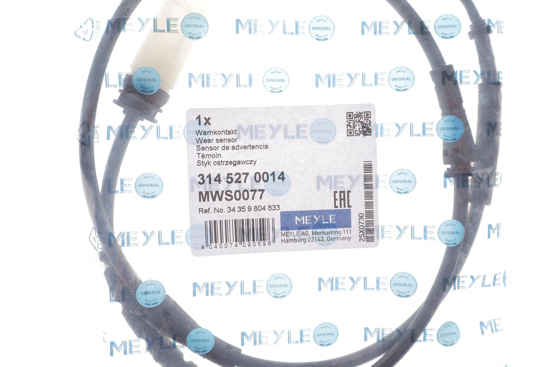 Датчик зносу гальмівних колодок (передніх) Mini Countryman (R60) 10-16