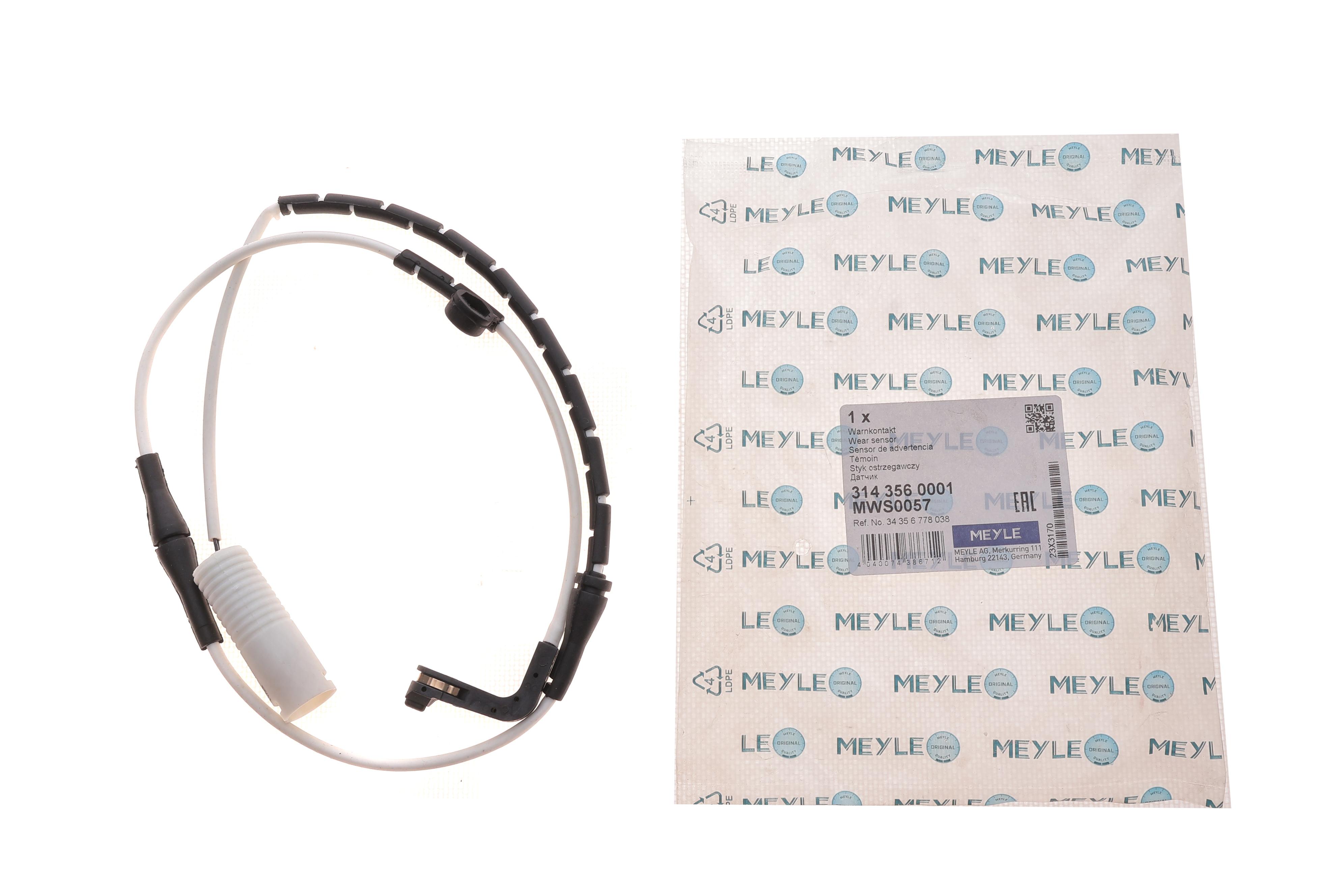 Датчик зносу гальмівних колодок (задніх) BMW 7 (E65/E66/E67) 730-750i 01-09