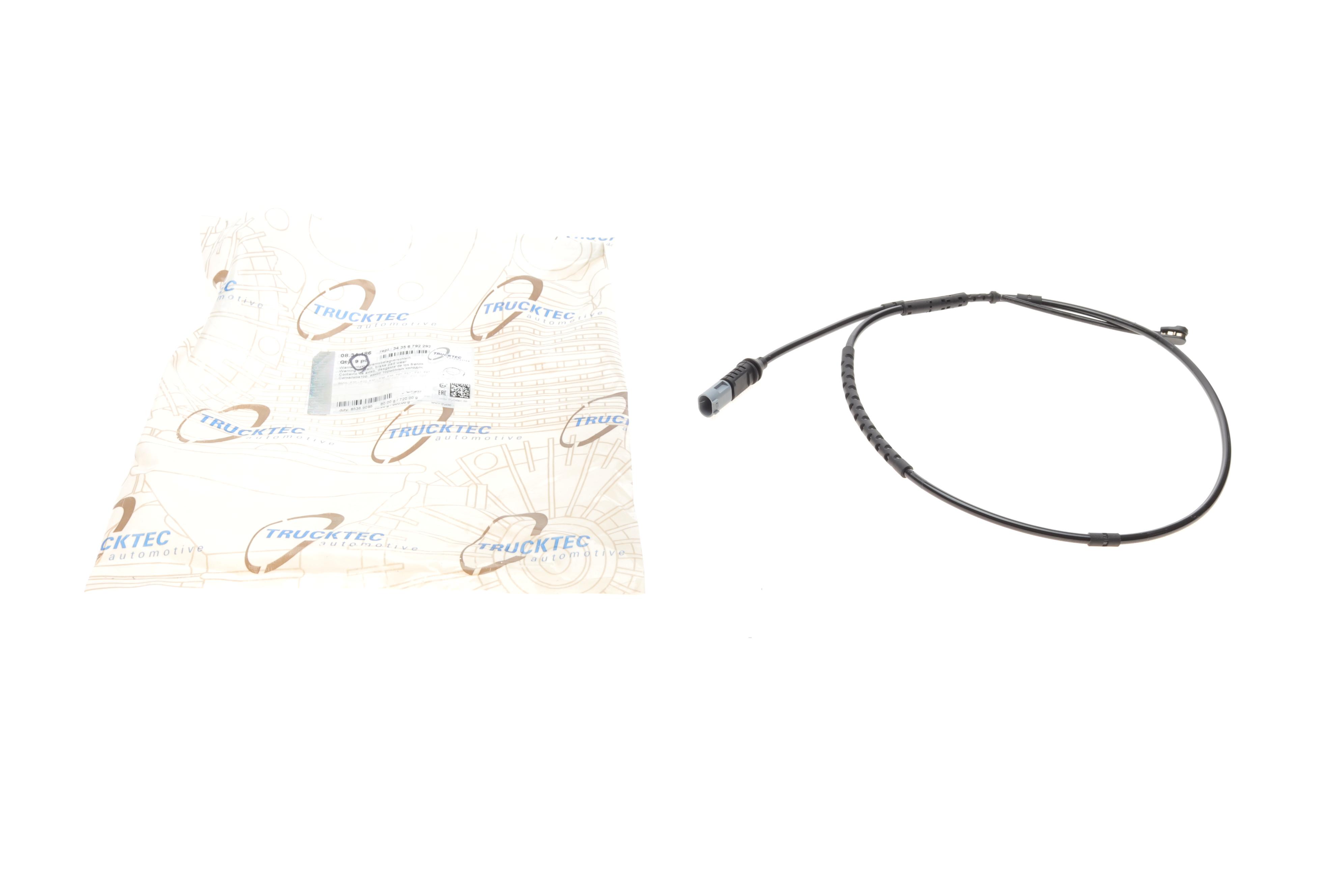 Датчик зношування гальмівних колодок (задніх) BMW 1 (F20/F21)/ 3 (F30) 12-