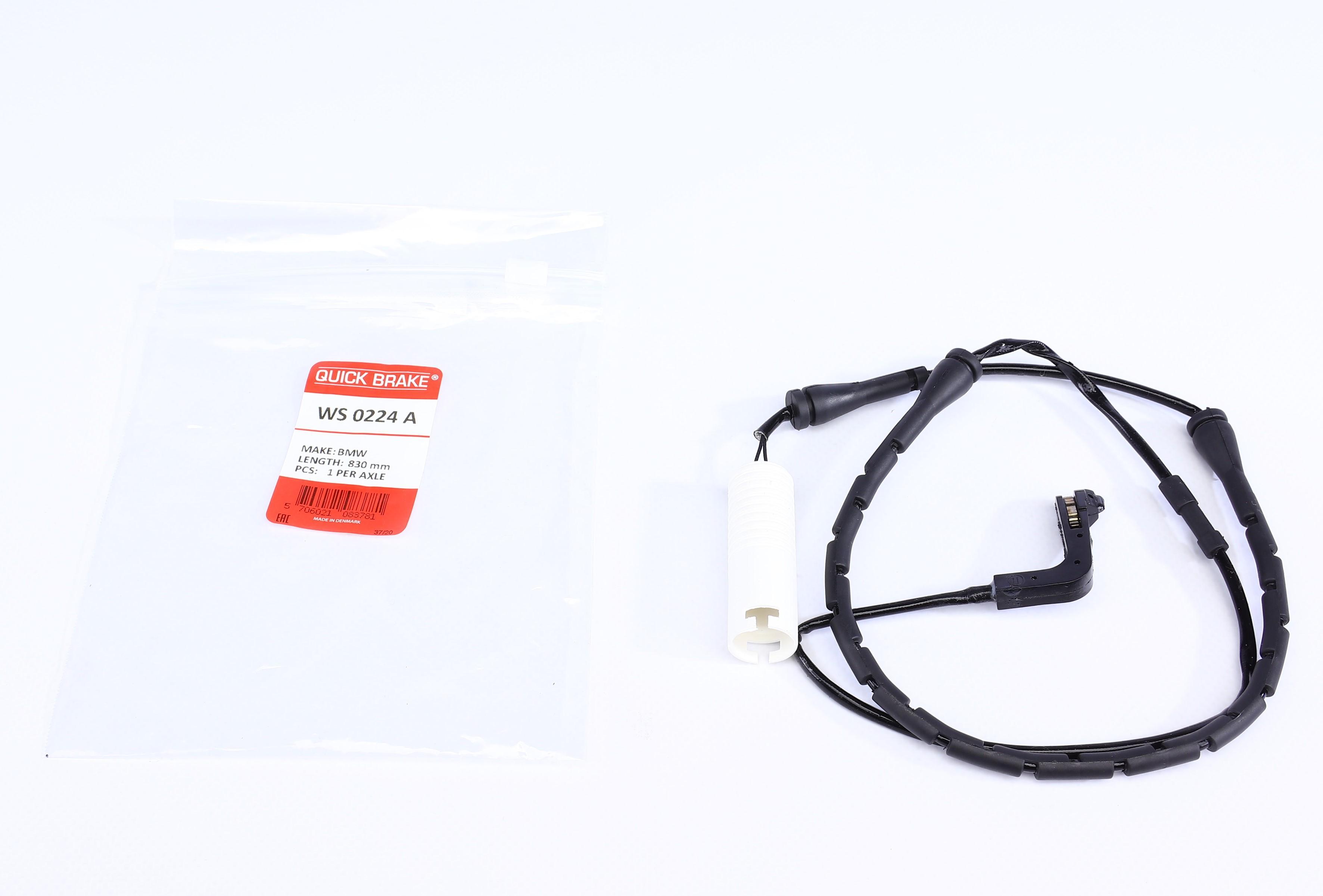 Датчик зносу гальмівних колодок (передніх) BMW 7 (E65/E66/E67) 730-760i 01-09 (L=830mm)