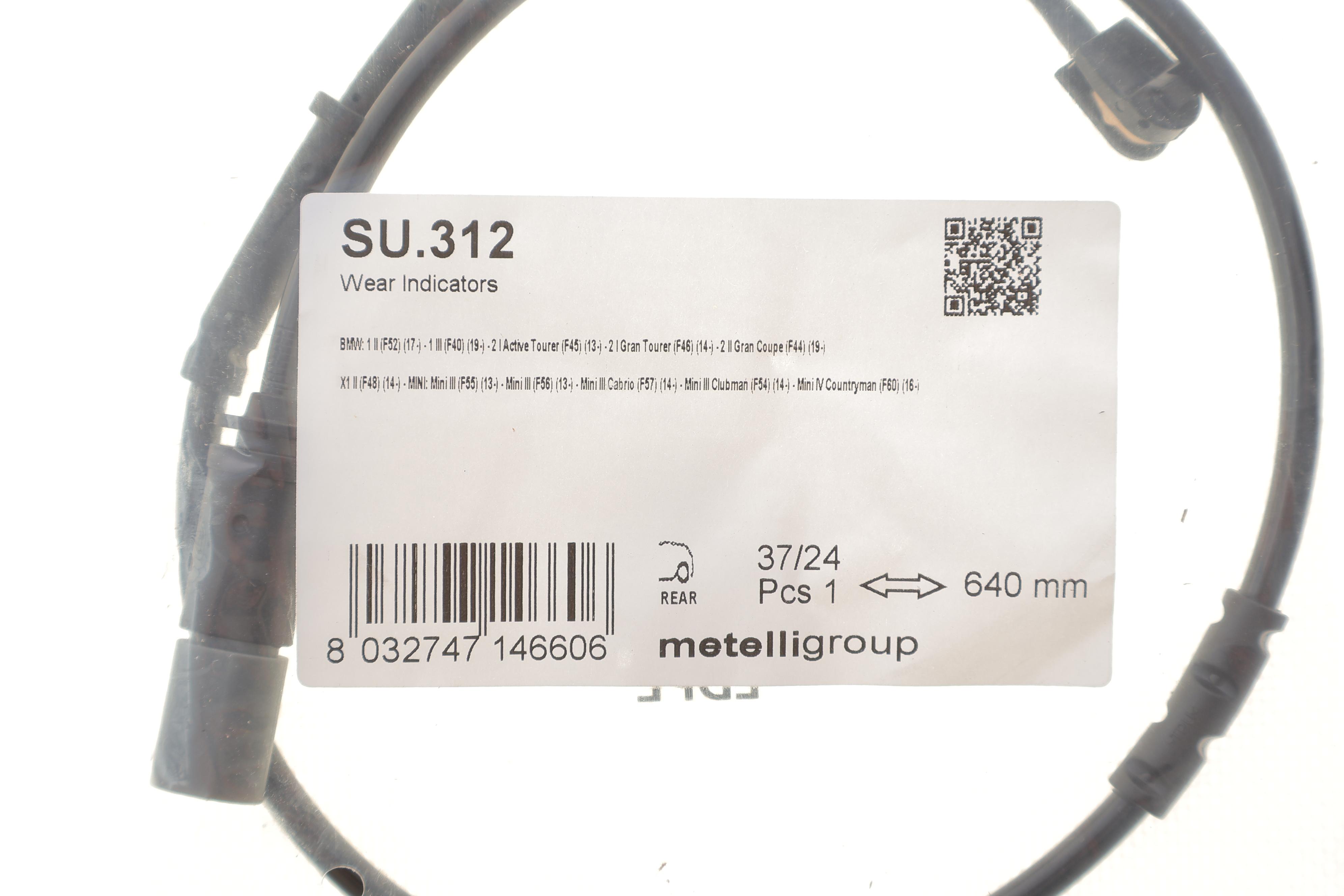 Датчик зносу гальмівних колодок (задніх) BMW X1 (F48)/Mini Cooper 13- (L=640mm)