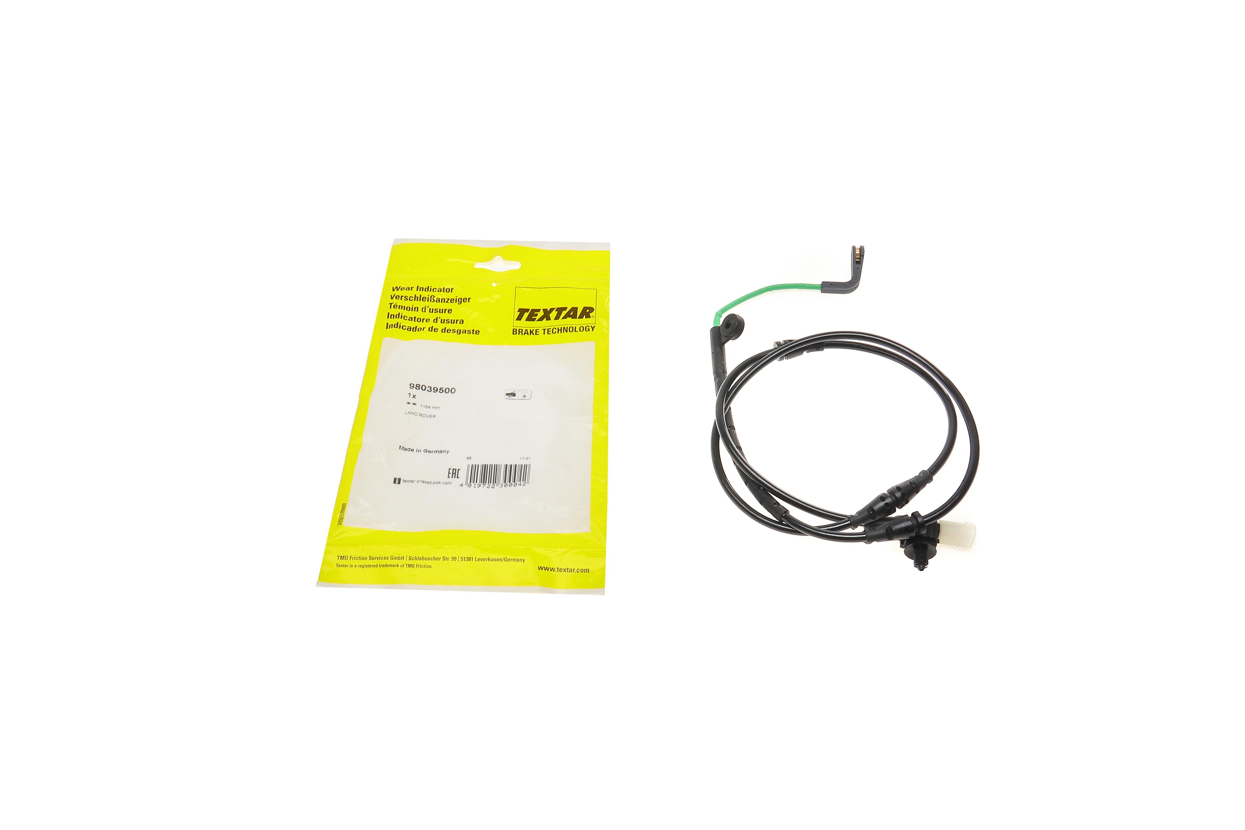 Датчик зносу гальмівних колодок (передніх) Land Rover Discovery IV 04- (L=1175mm)