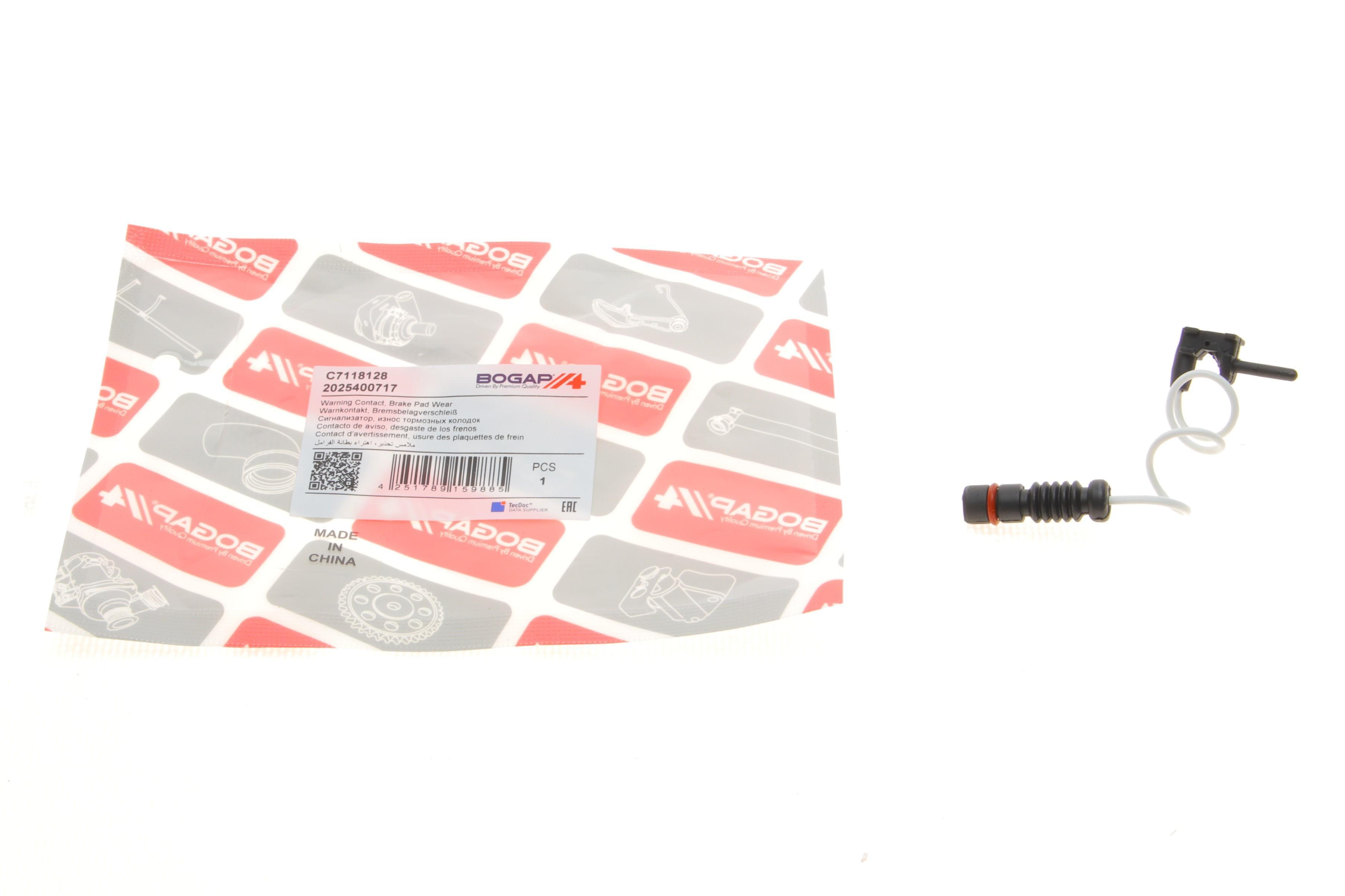 Датчик зносу колодок гальмівних (передніх) MB M-Class (W163) 98-05