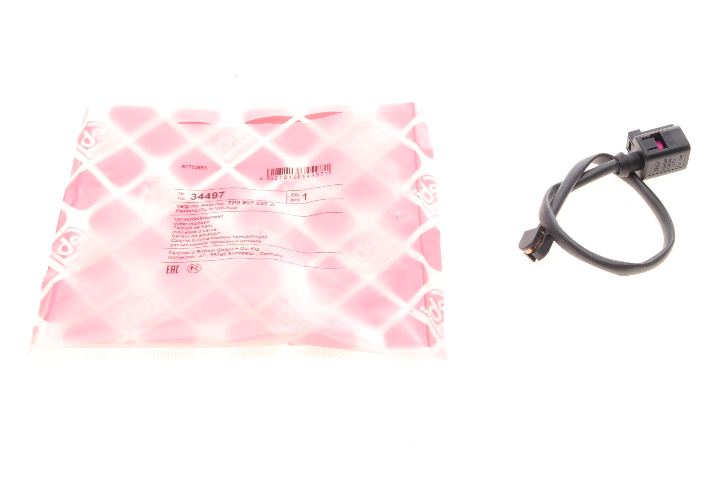 Датчик зносу гальмівних колодок (передніх) Porsche Cayenne/VW Touareg 10-