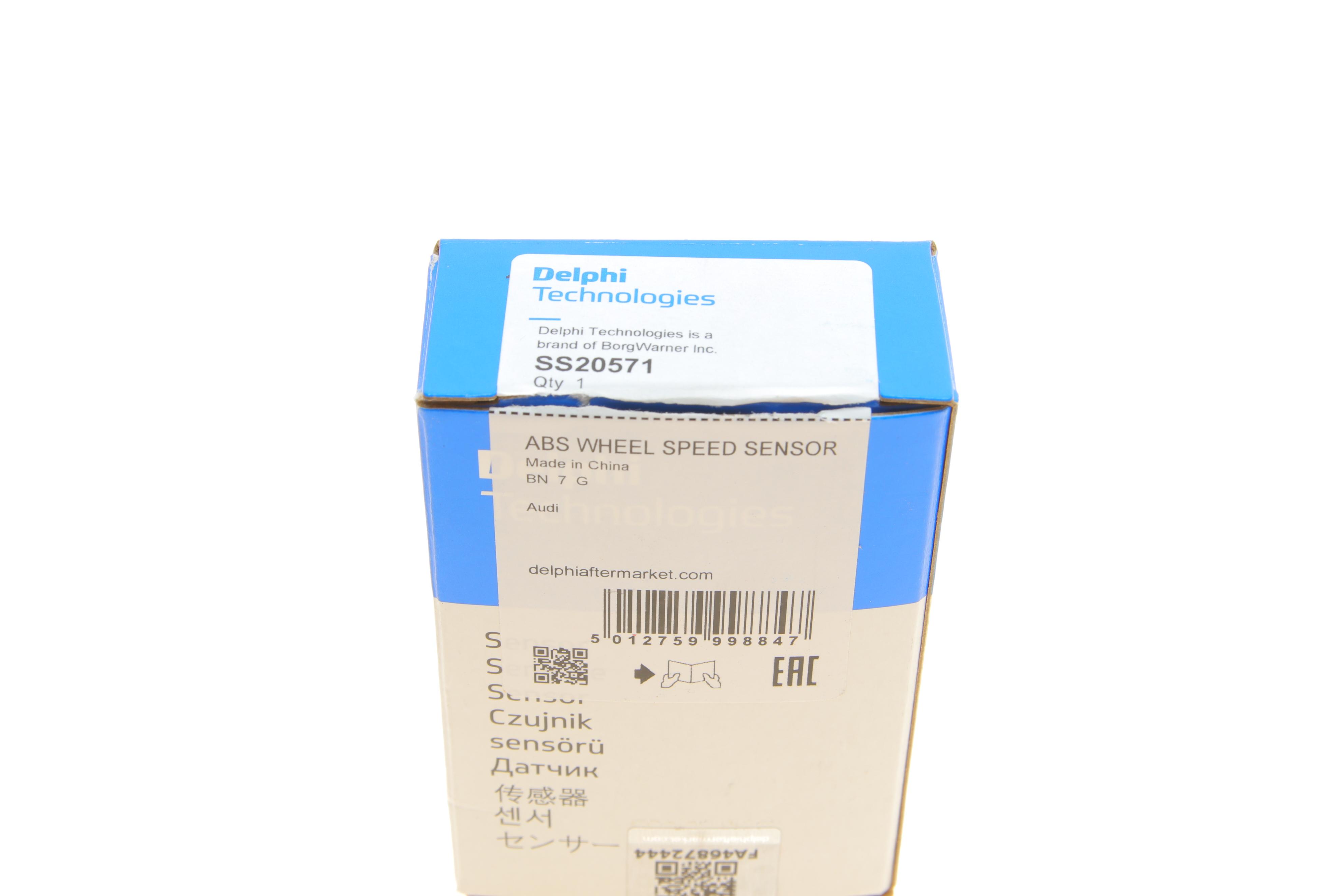 Датчик ABS (задній) Audi Q3/Skoda SuperB/VW Golf/Jetta/Passat/Sharan/Touran 1.2-3.6 06- (R)