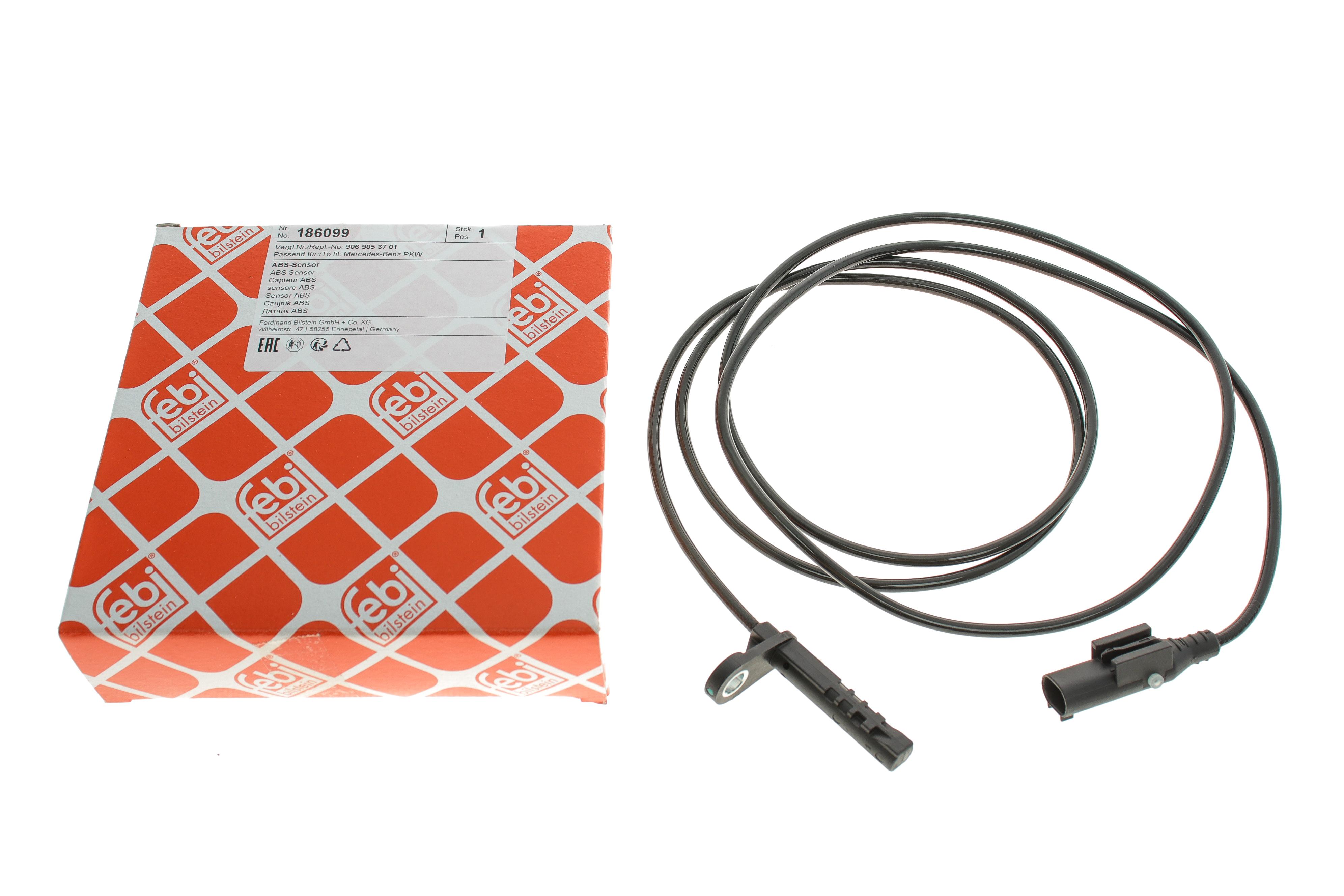 Датчик ABS (задній) MB Sprinter/VW Crafter 06- (L) (L=1 620mm)