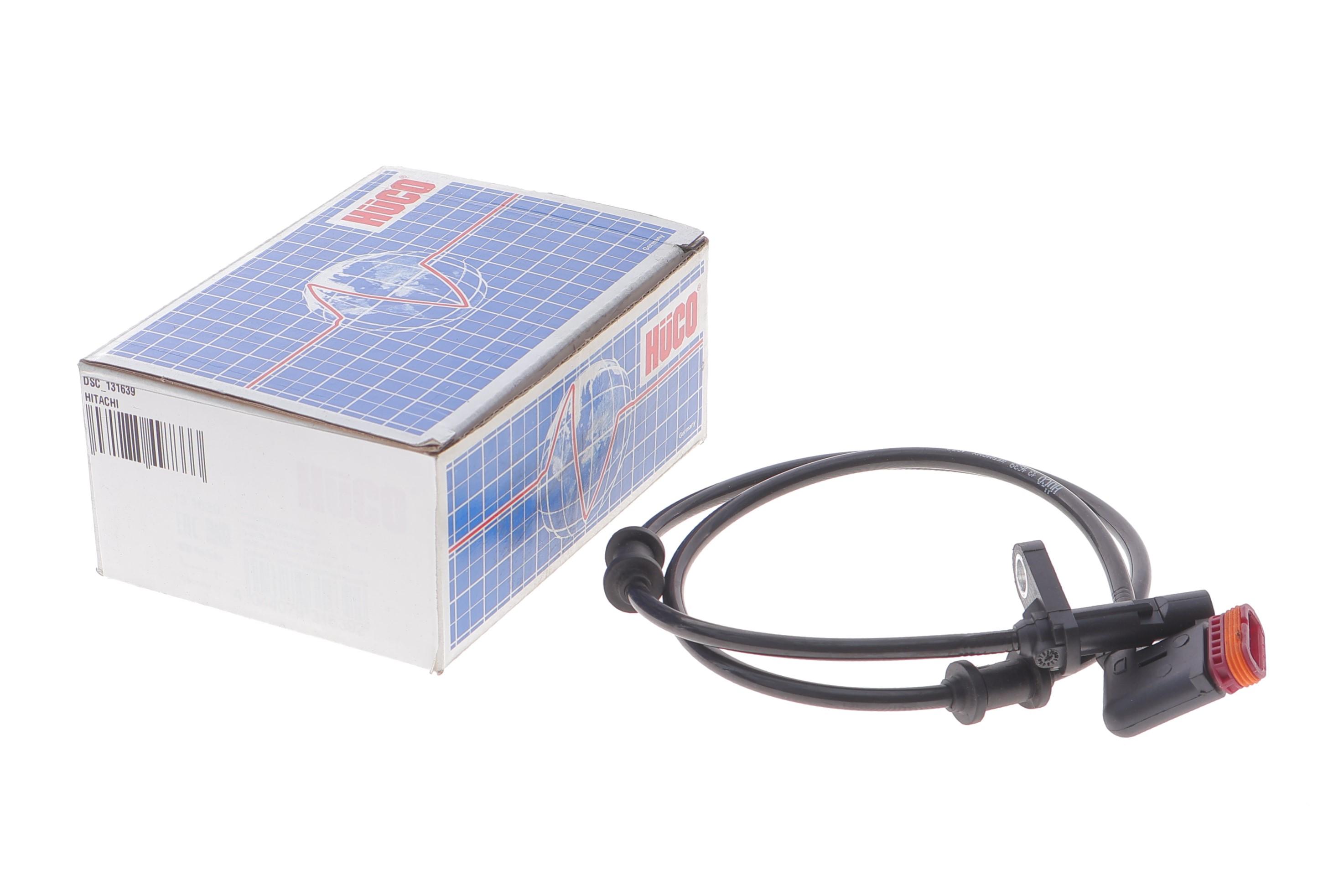 Датчик ABS (задній) MB E-class (W212) 09-16 (HÜCO)(після пробного встановлення)