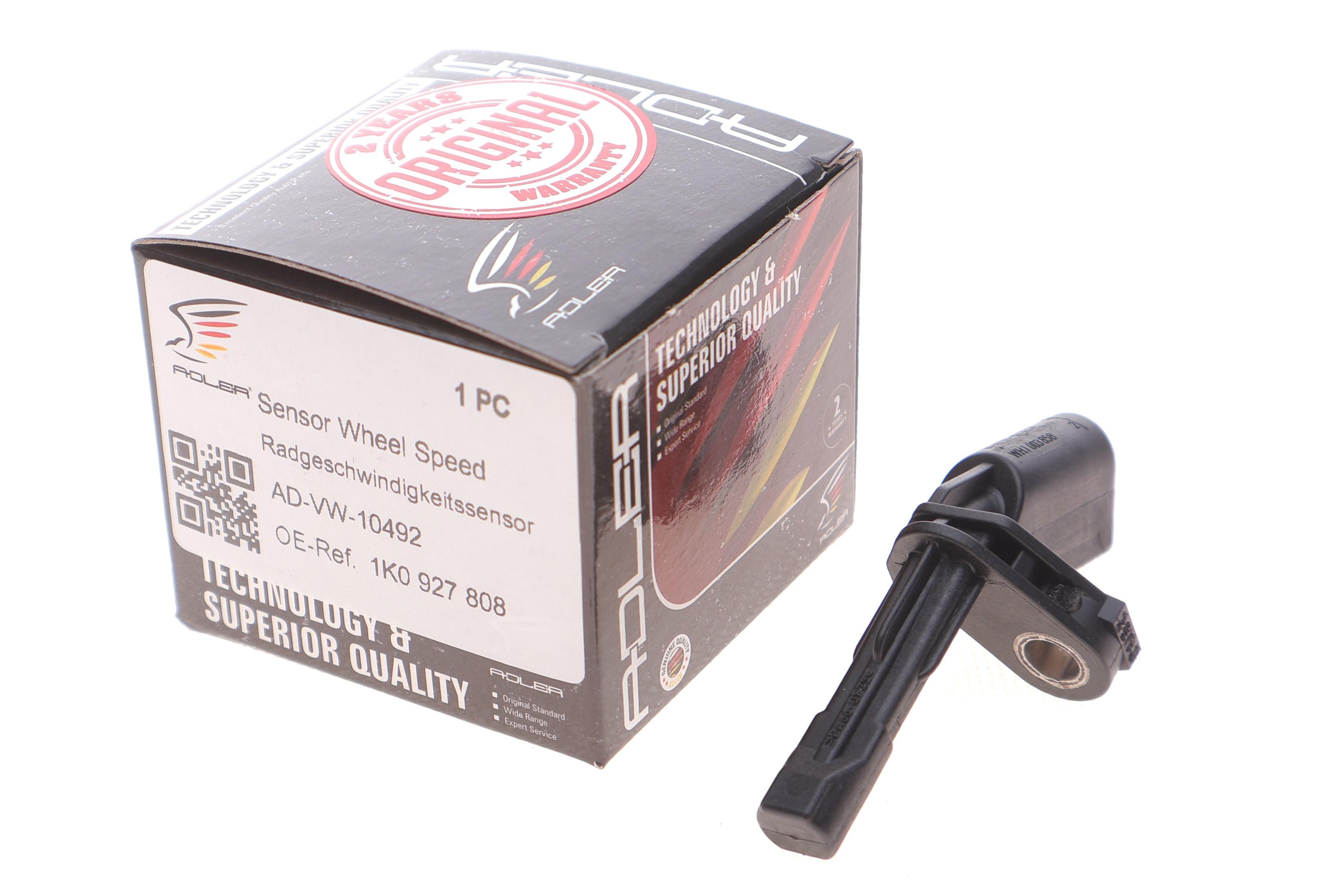 Датчик ABS (задній) Audi A3/Q3/TT/Skoda Octavia/SuperB/VW Golf/Jetta/Passat/Touran 1.2-3.6 03- (R)