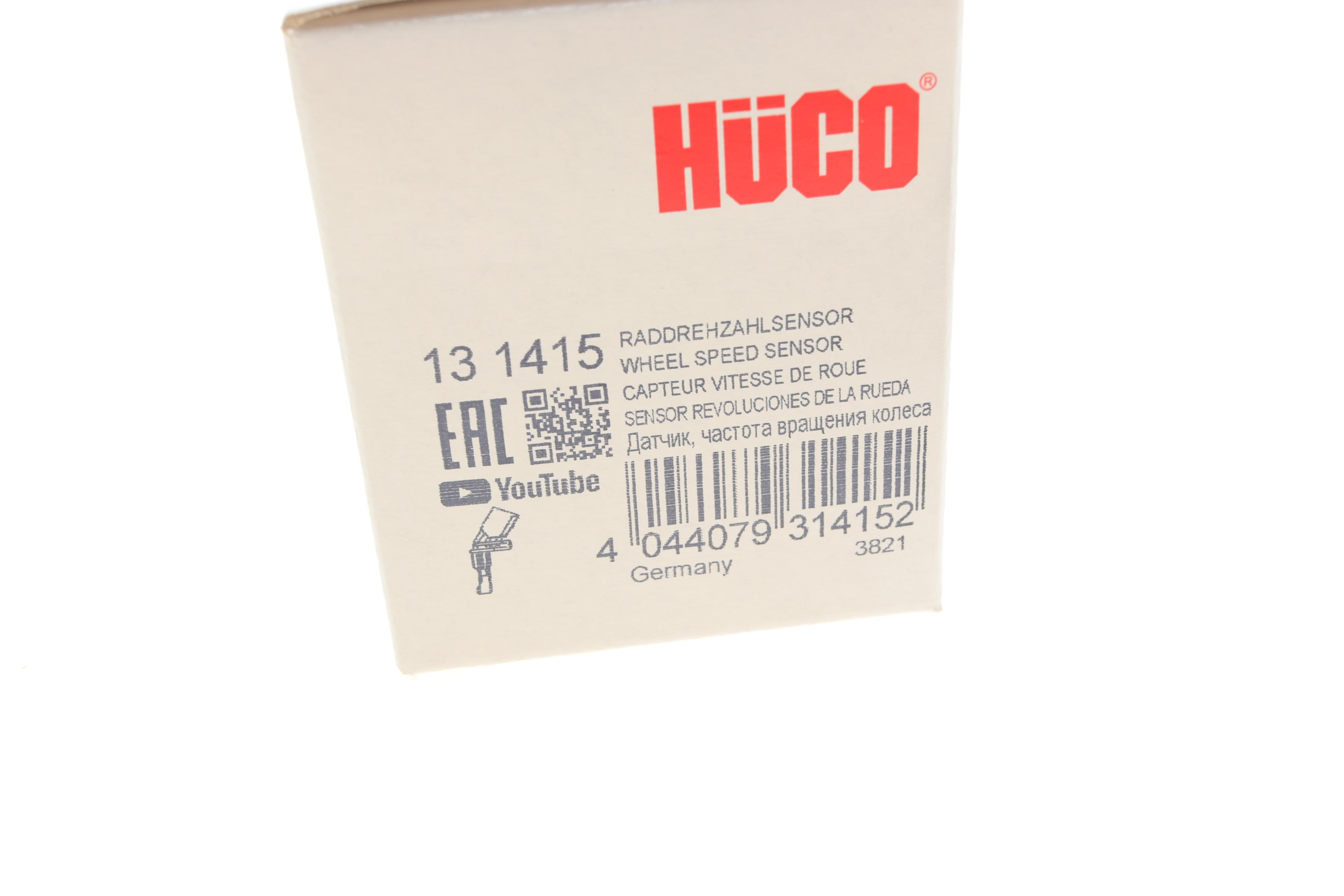 Датчик ABS (задній) Audi A3/VW Golf V 1.2-2.0 TFSI/TDI 03- (L) (HÜCO)