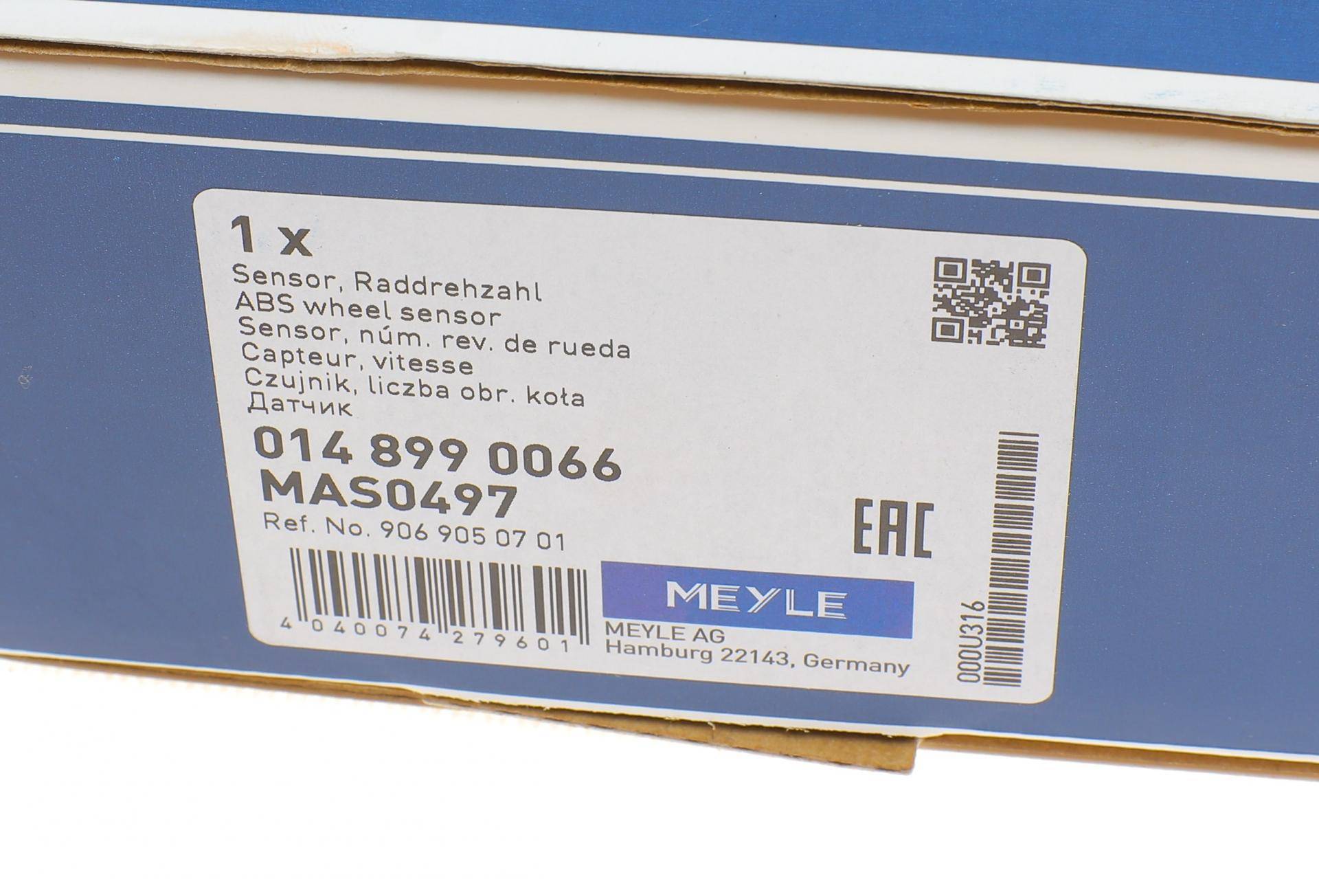 Датчик ABS (передній) MB Sprinter (W906) 06-