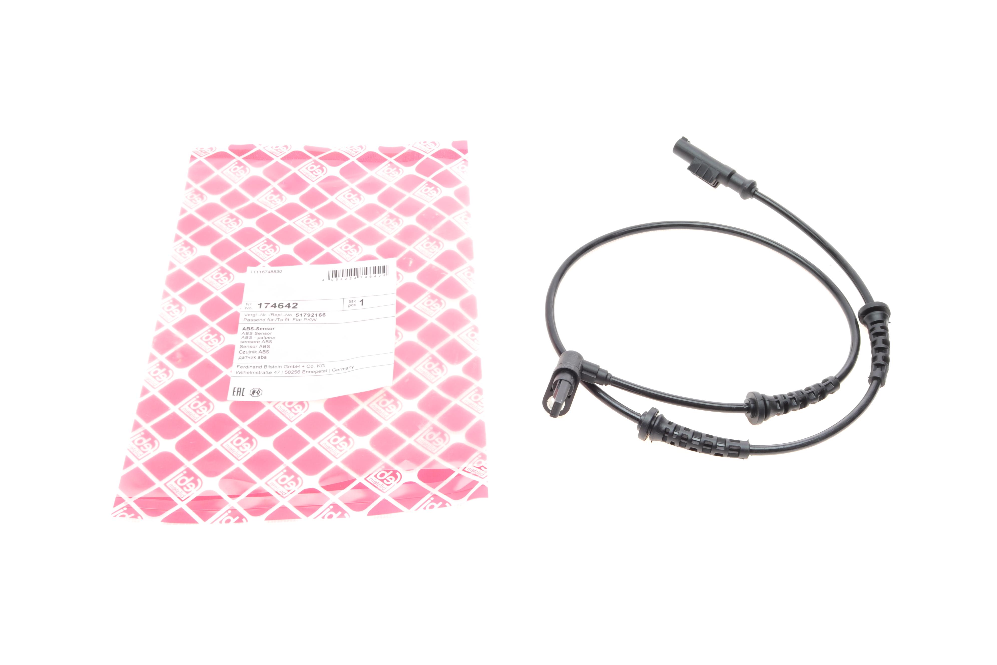 Датчик ABS (задній) Fiat Bravo/Stilo01-10