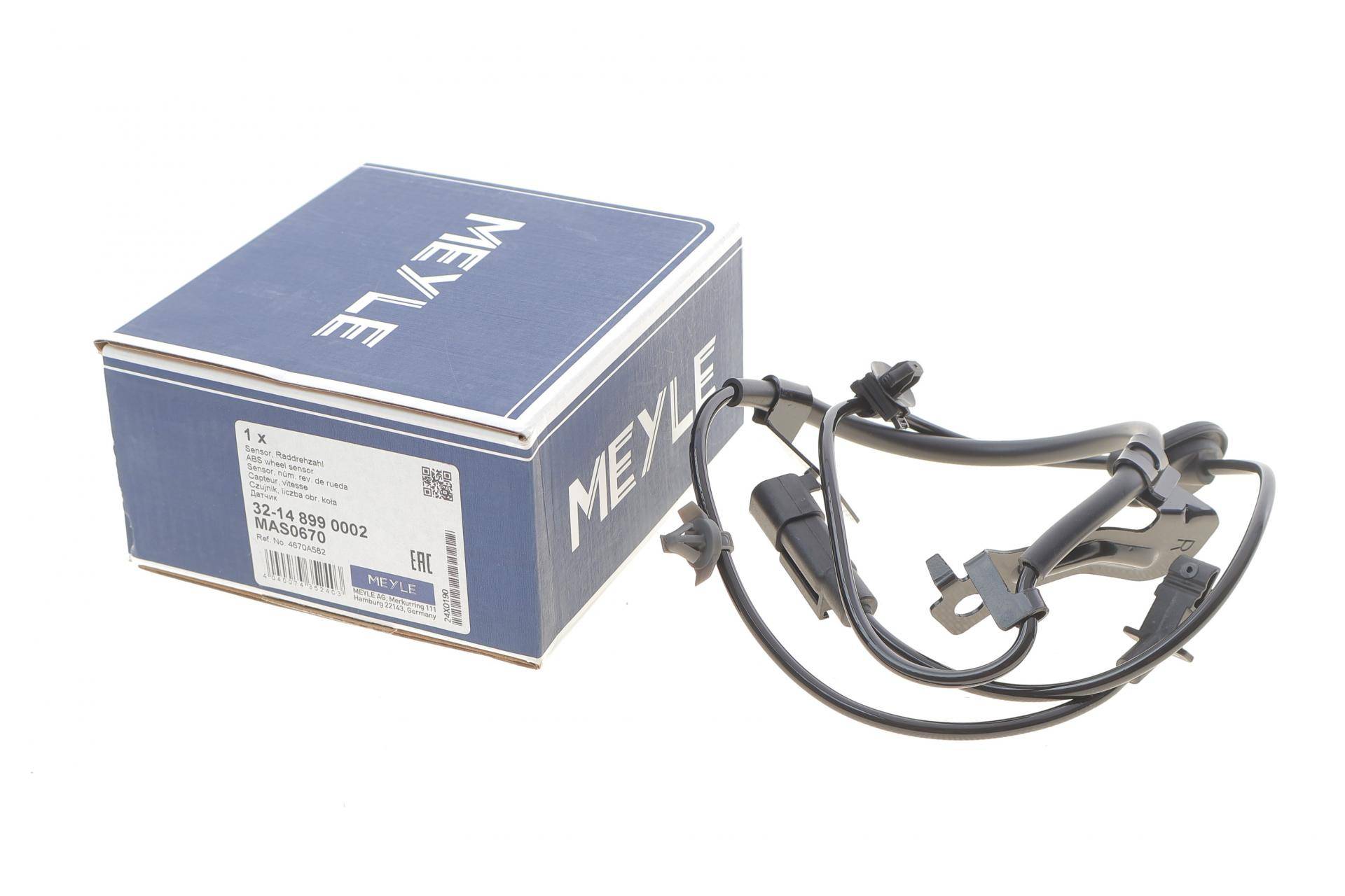 Датчик ABS (задній) Mitsubishi Outlender 2.0-2.2DI-D/2.4 06-12/Lancer VIII 2.0i 07- (R)