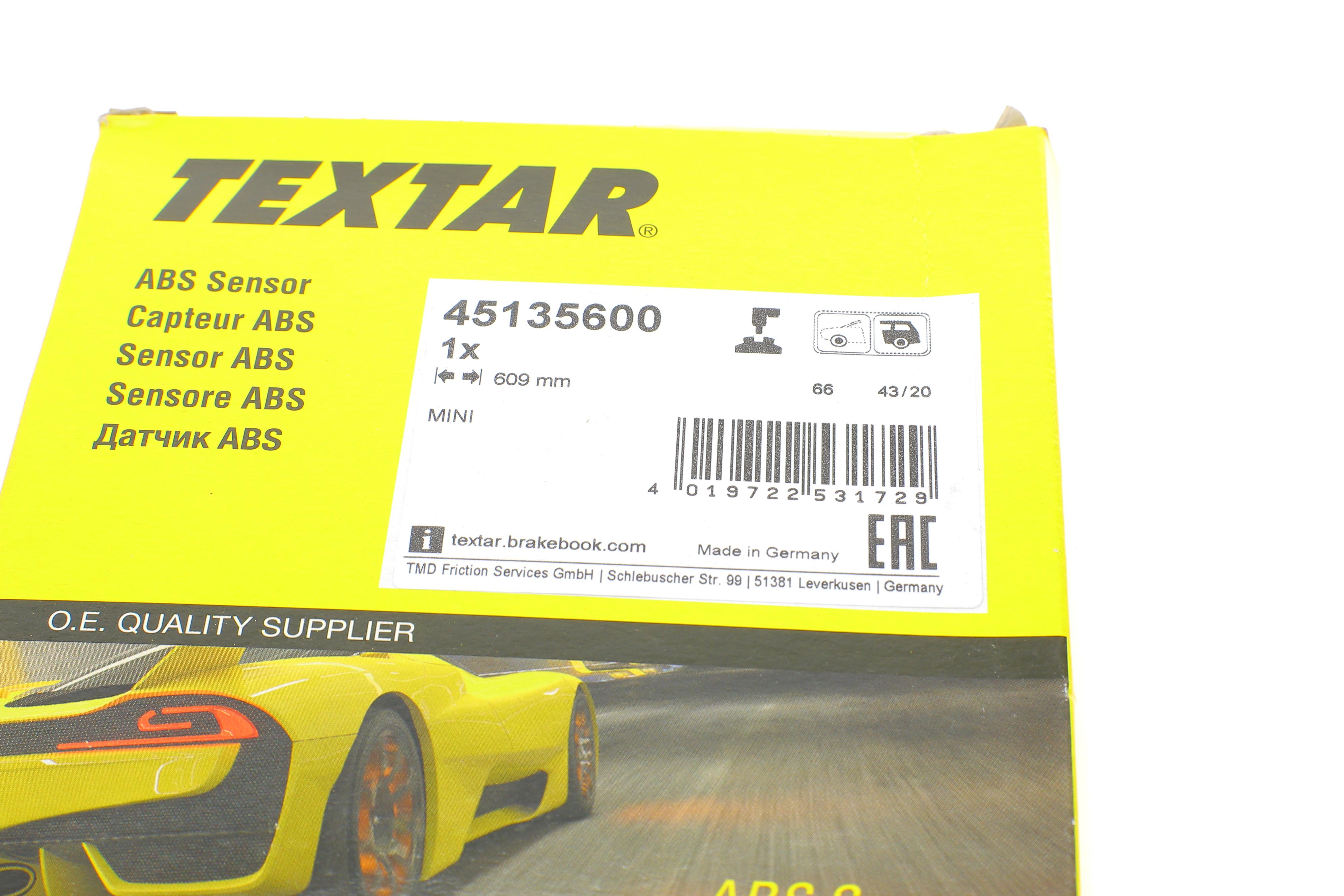 Датчик ABS (задній) BMW 2 (F45/F46)/ X1 (F48) 14-/ X2 (F39) 17- (L=609mm)