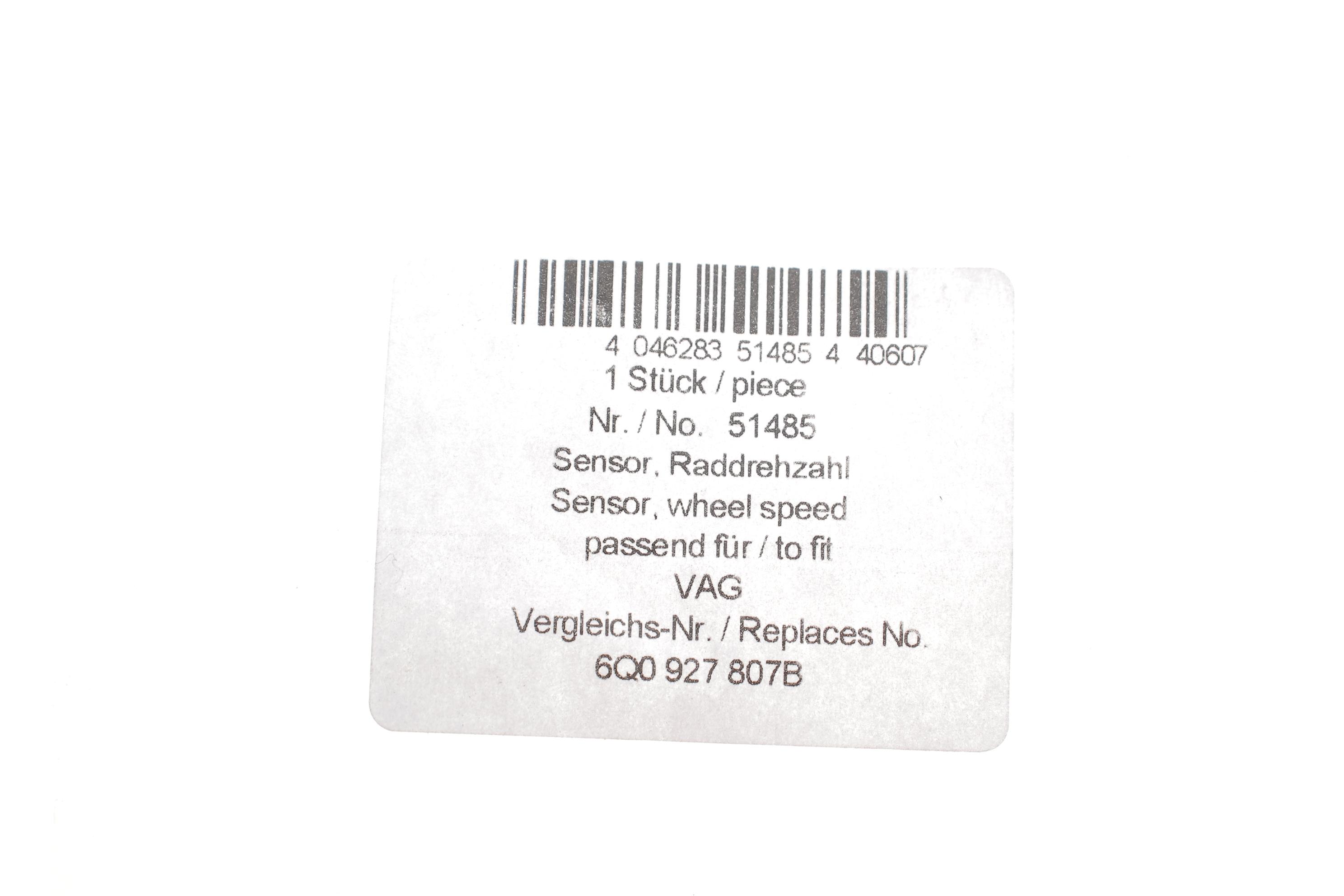 Датчик ABS (задній) Skoda Roomster/VW Polo 01- (L)