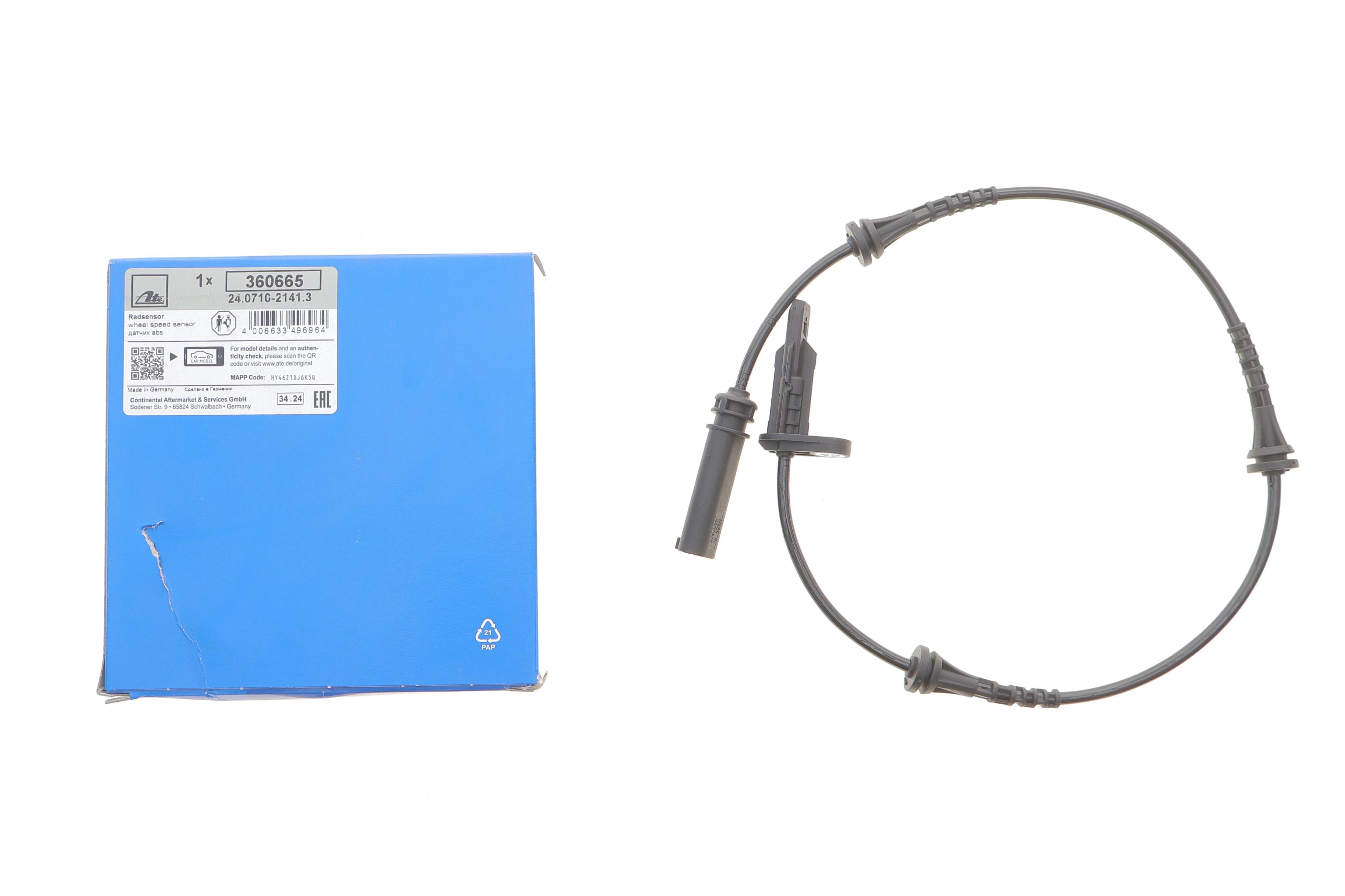 Датчик ABS (задній) BMW 3 (G20/G80/G28/G21/G81) 18-/Z4 18- (L=604mm)