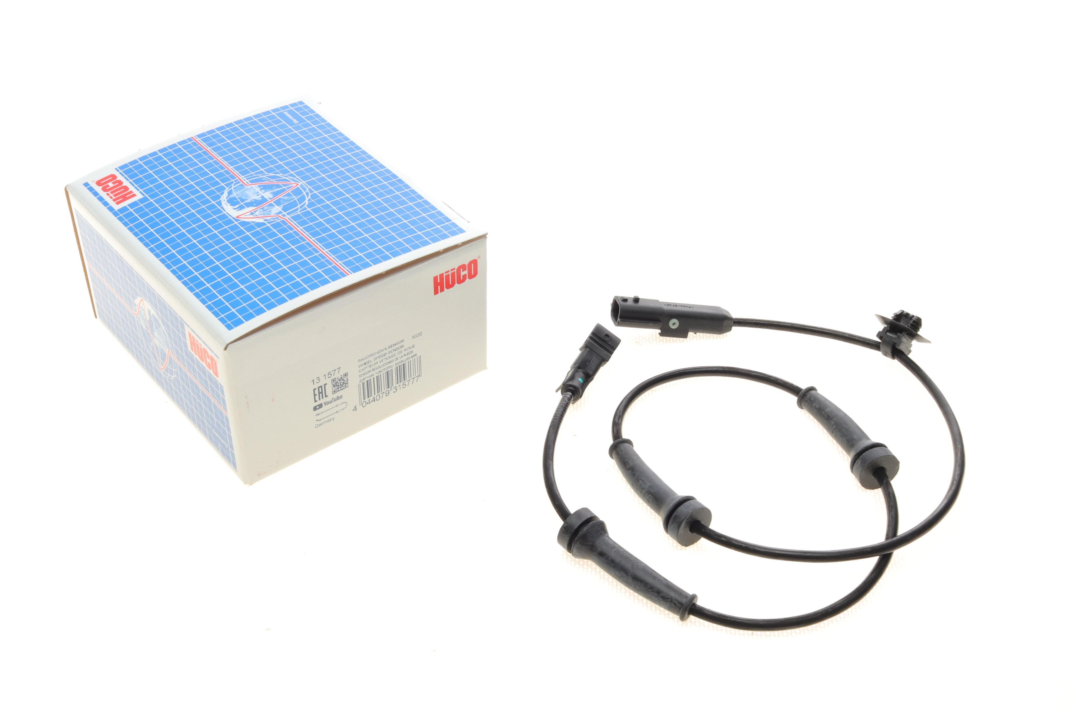 Датчик ABS (передній) Renault Megane II/Scenic II 1.4-2.0 02- (L=720) (HÜCO)