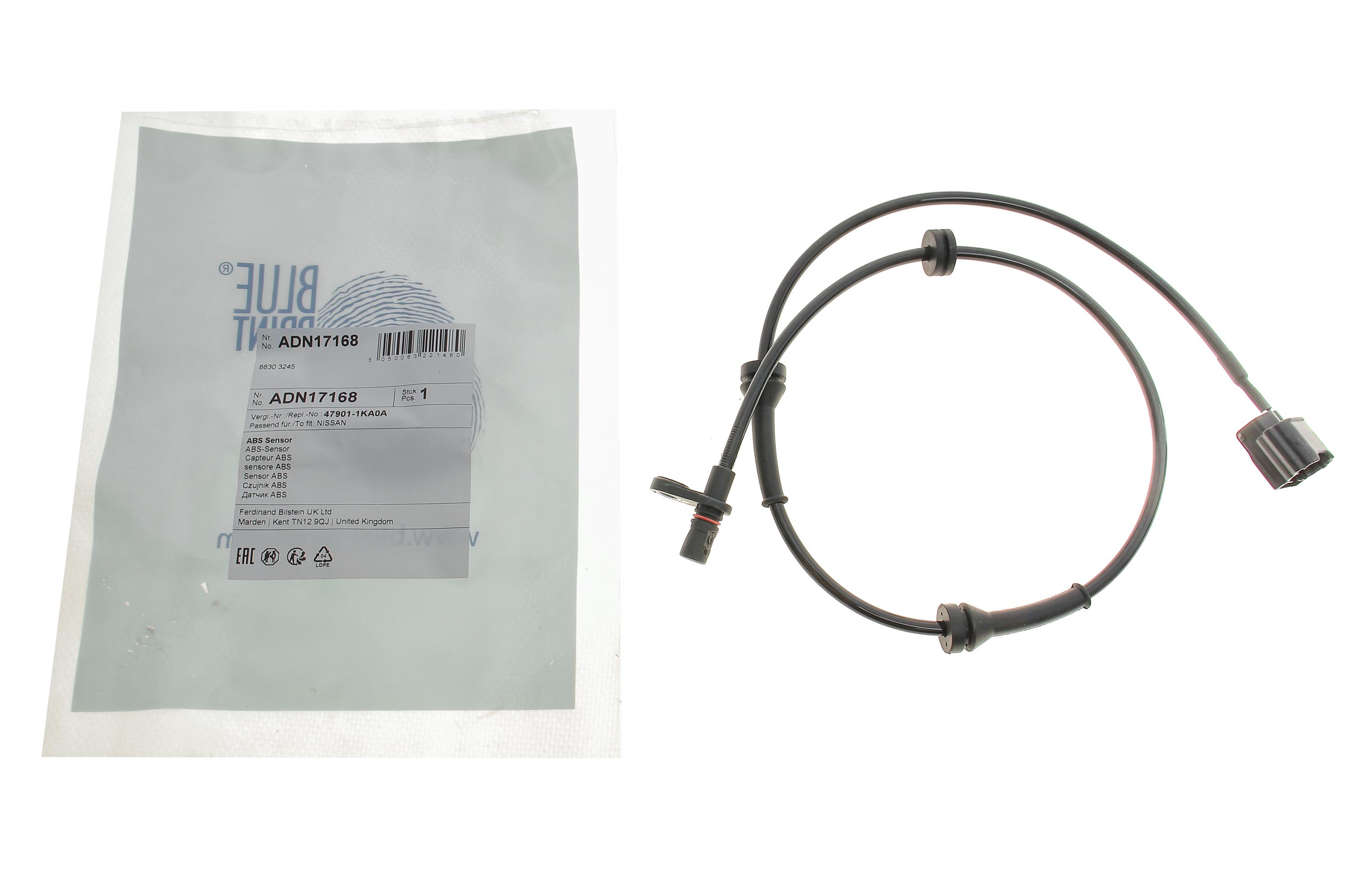 Датчик ABS (задній) Nissan Juke 10-19 (L)