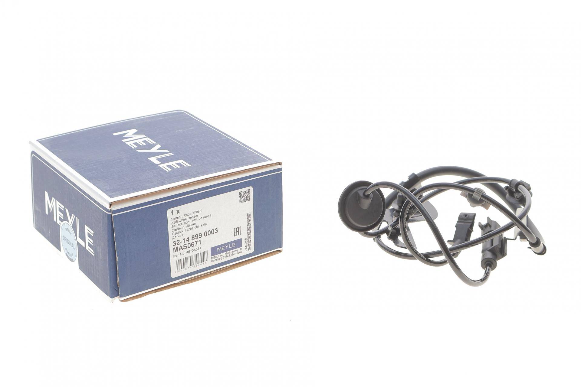 Датчик ABS (задній) Mitsubishi Outlender 2.0-2.2DI-D/2.4 06-12/Lancer VIII 2.0i 07- (L)