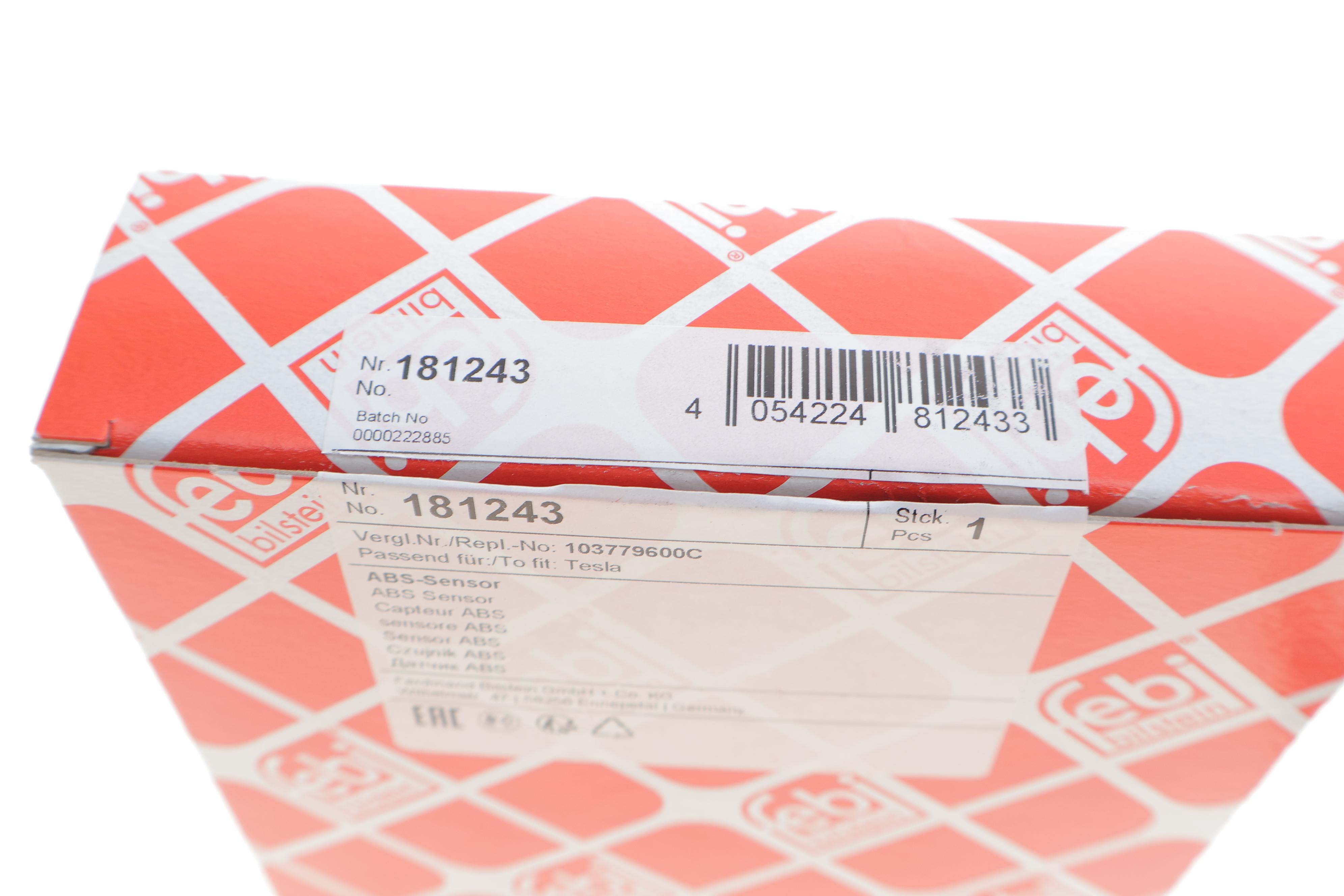 Датчик ABS (задній) Tesla Model S/Model X 15-