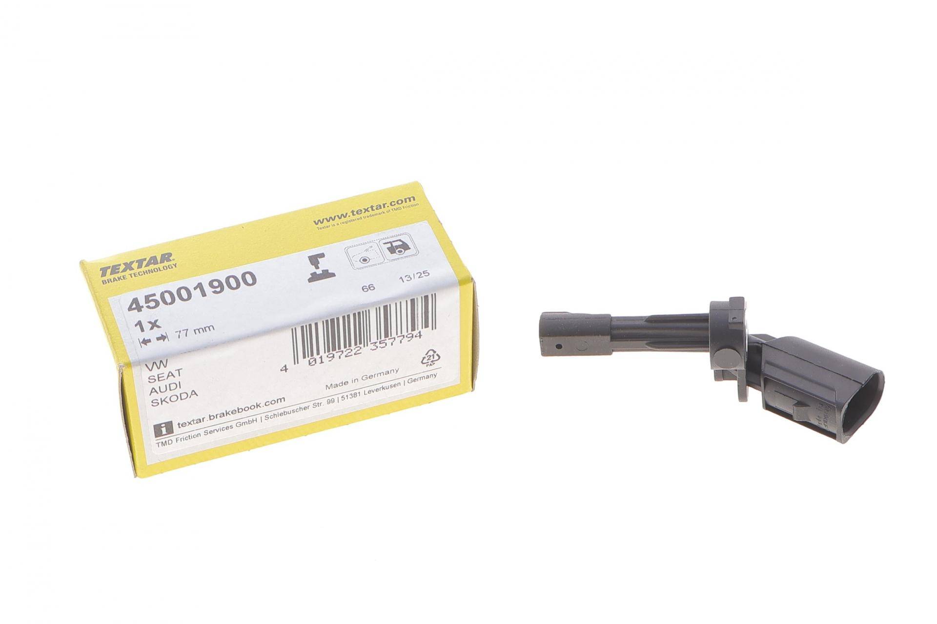 Датчик ABS (задній) Audi A3/VW Golf V 1.2-2.0 TFSI/TDI 03- (R)