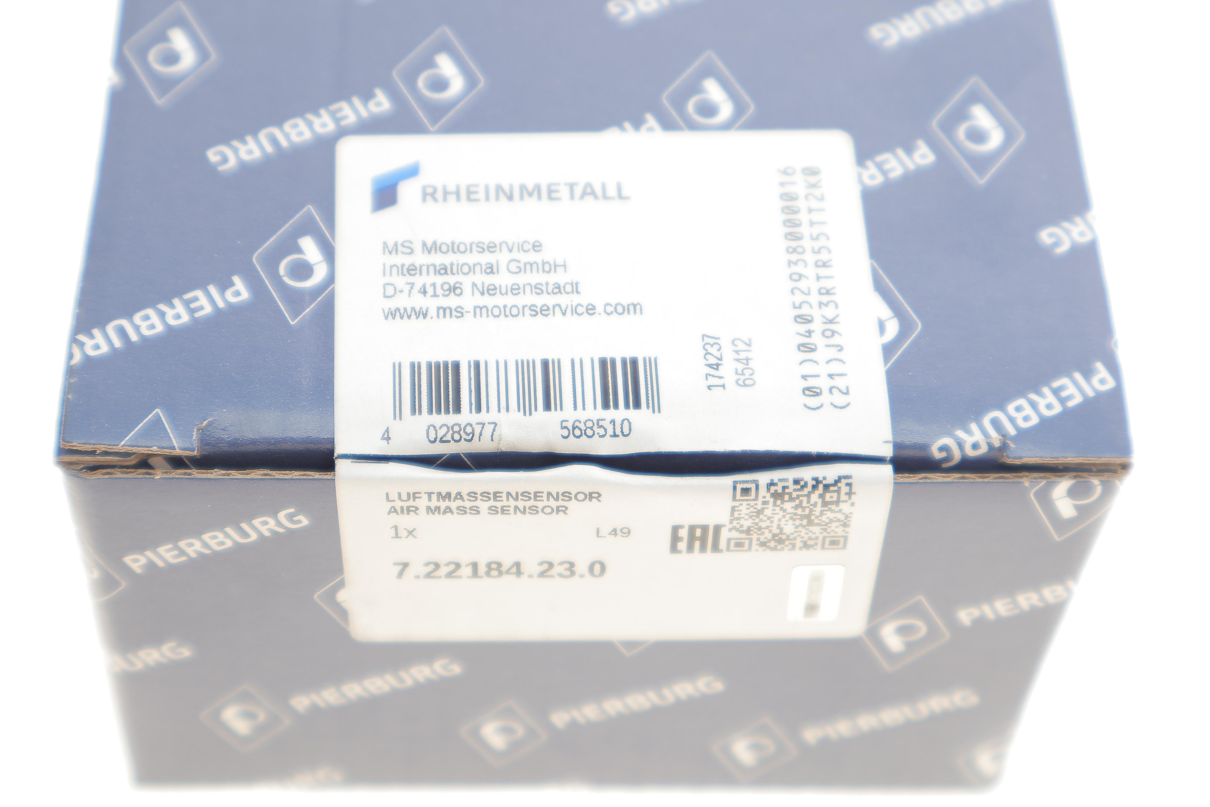 Витратомір повітря Ford Focus 1.6 04-12