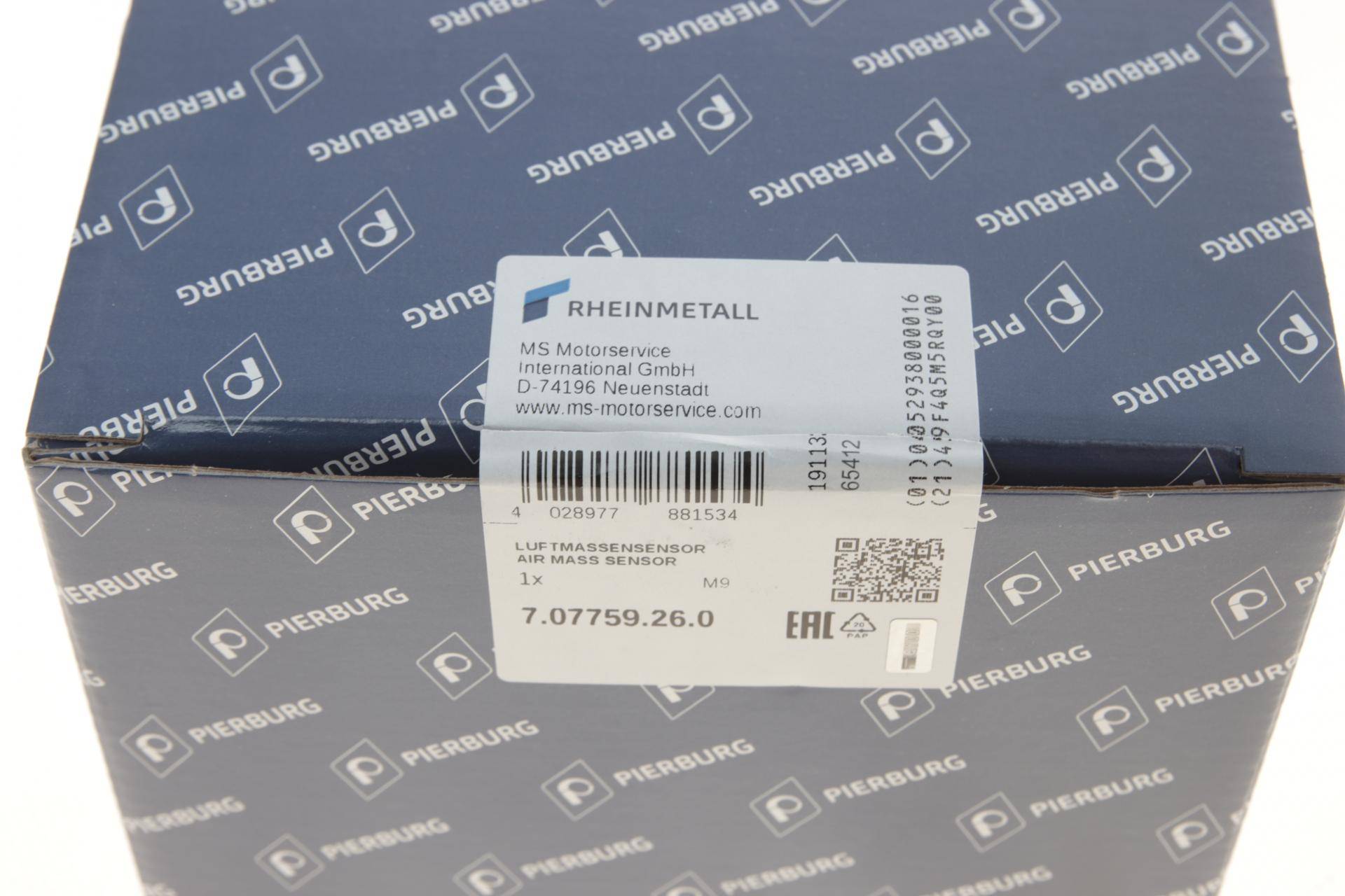 Витратомір повітря VW T5/Passat B6/2.0- 2.5TDI 03-10