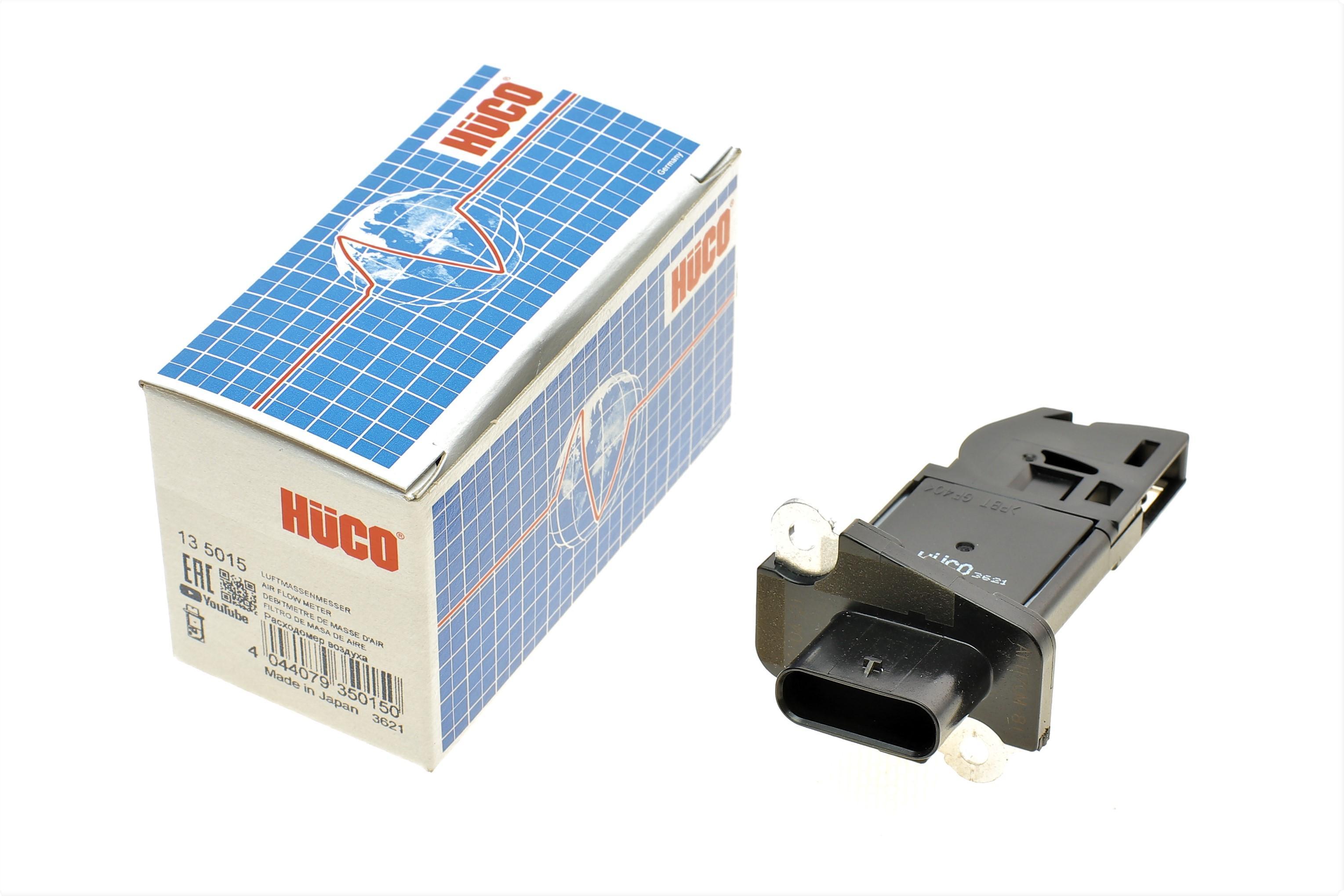 Витратомір повітря BMW 5 (F10)/7 (F01-F04)/X5 (E70)/X6 (E71/E72) 08-16 M57/N57 (HÜCO)